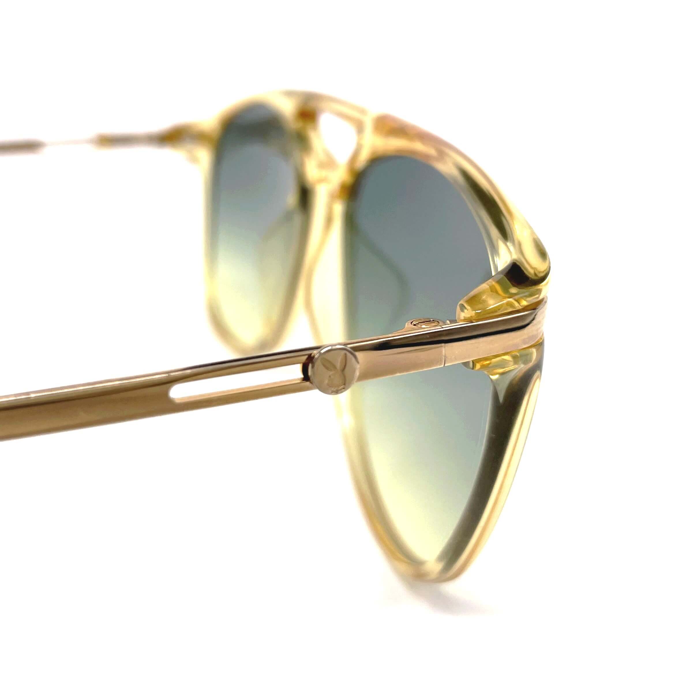 Vintage PLAYBOY 4667 aviator luxury sunglasses