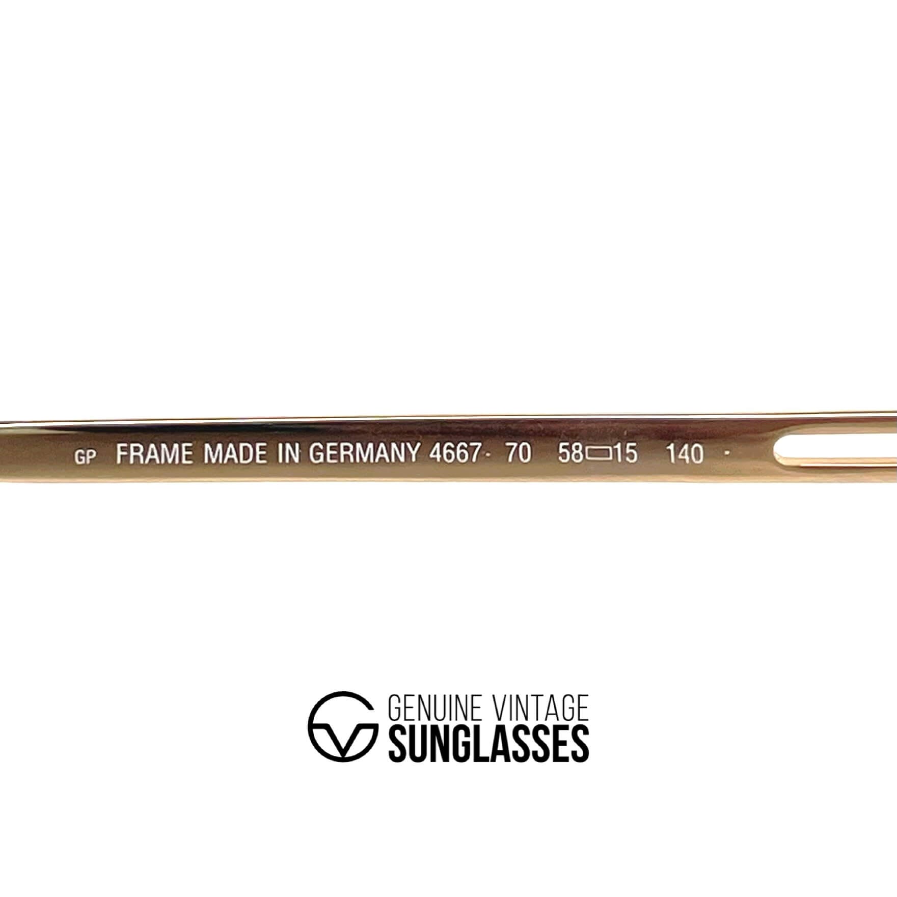 Vintage PLAYBOY 4667 aviator luxury sunglasses