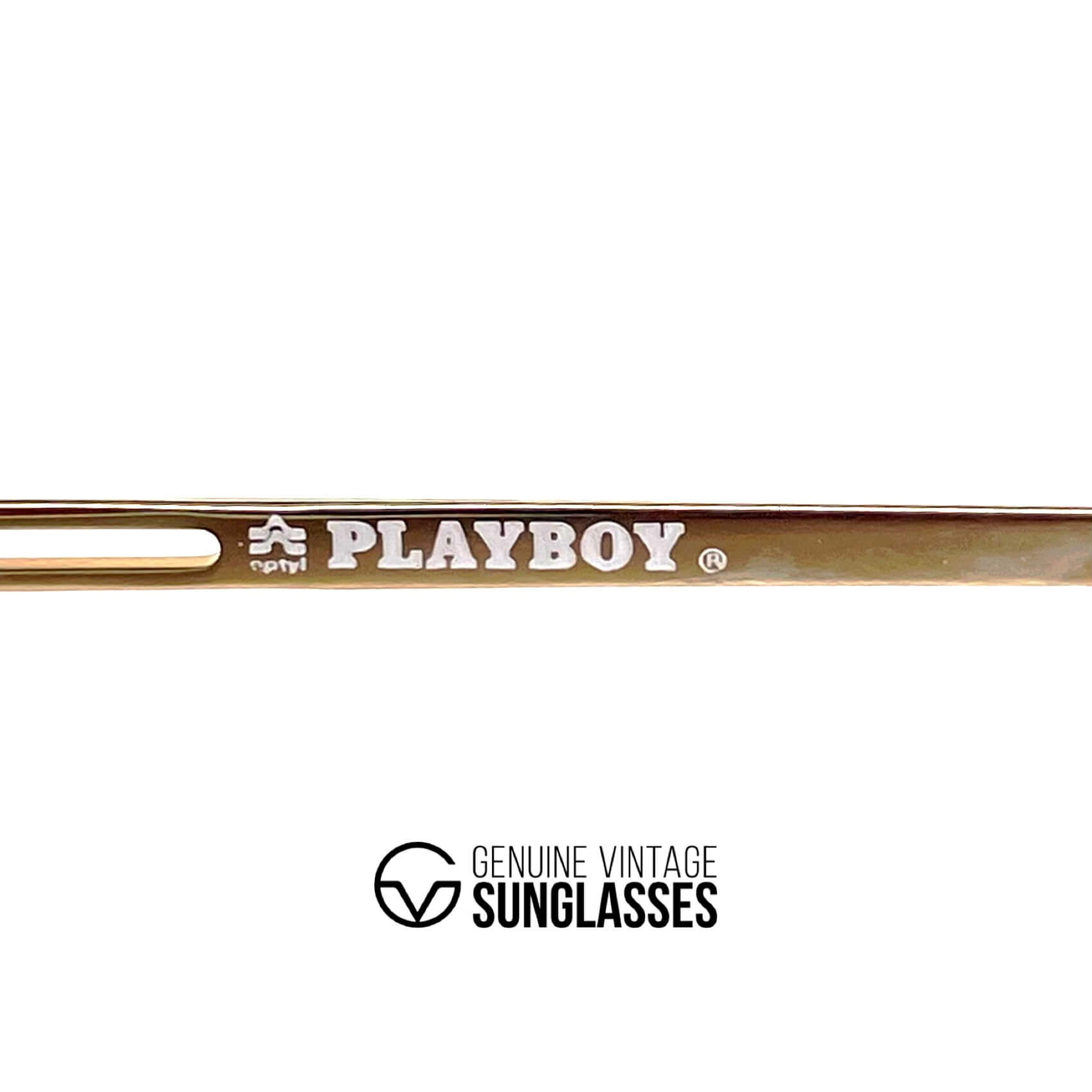 Vintage PLAYBOY 4667 aviator luxury sunglasses