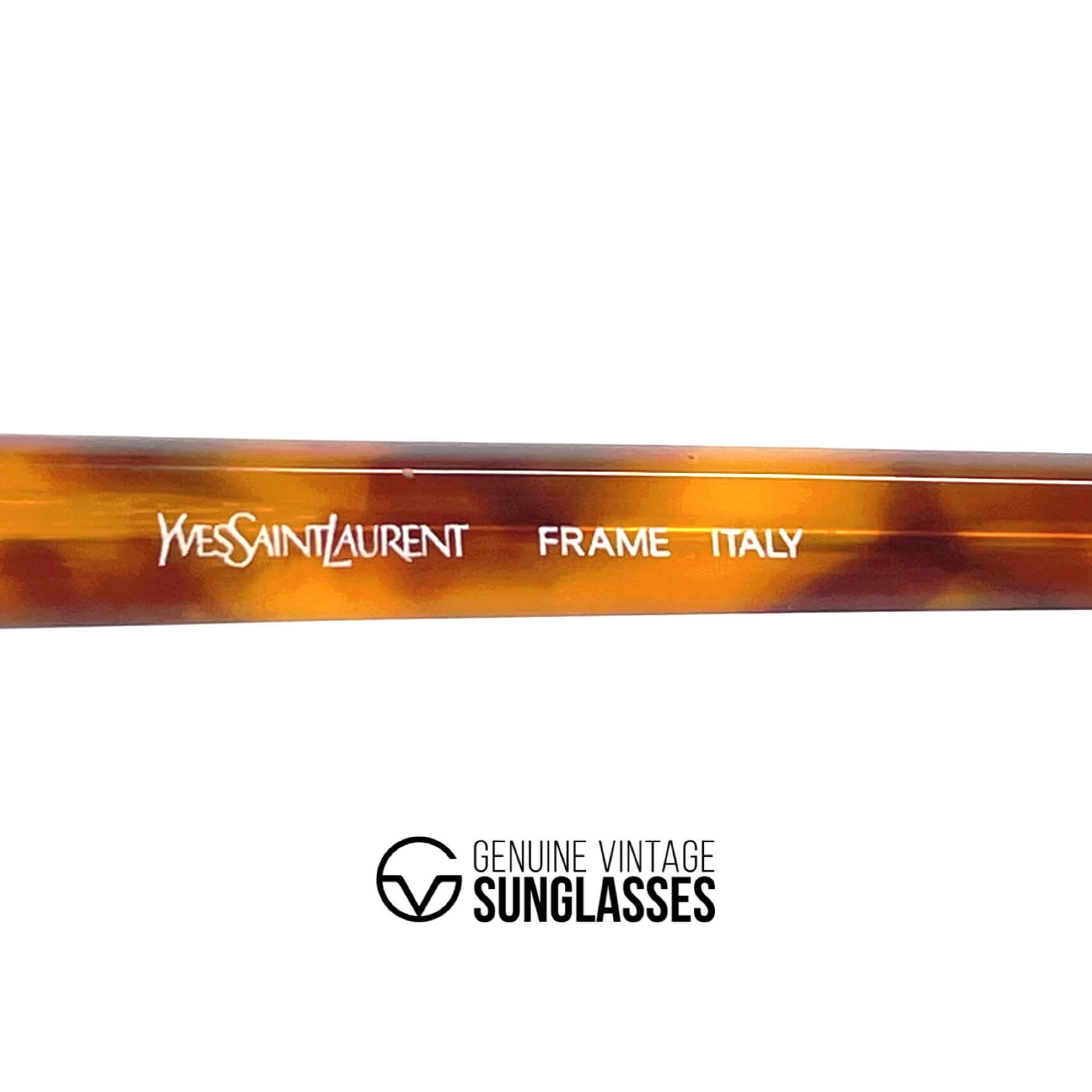Vintage YVES SAINT LAURENT 4028 gold glasses frames