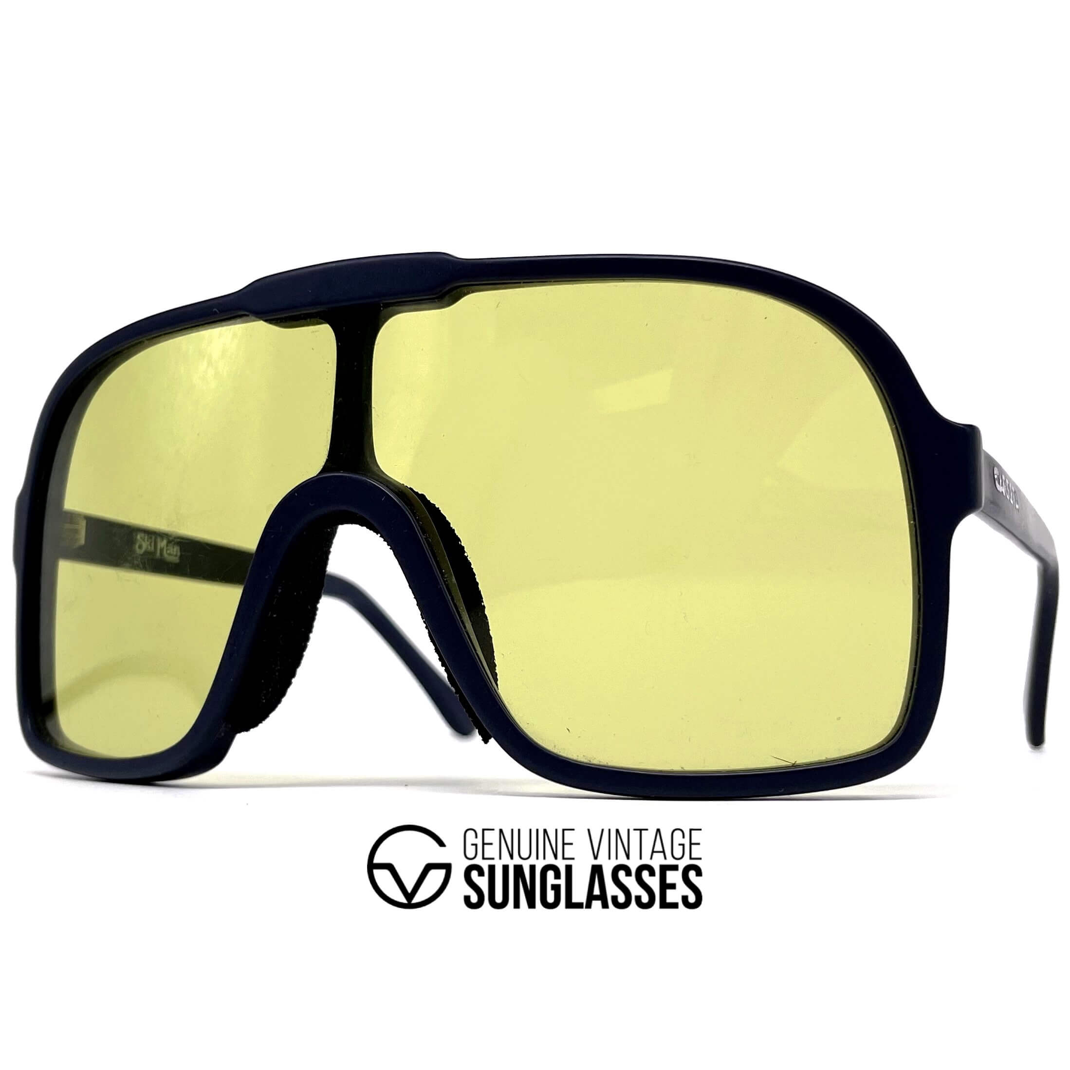 Vintage CARRERA 5530 Ski Man rare blue sports sunglasses