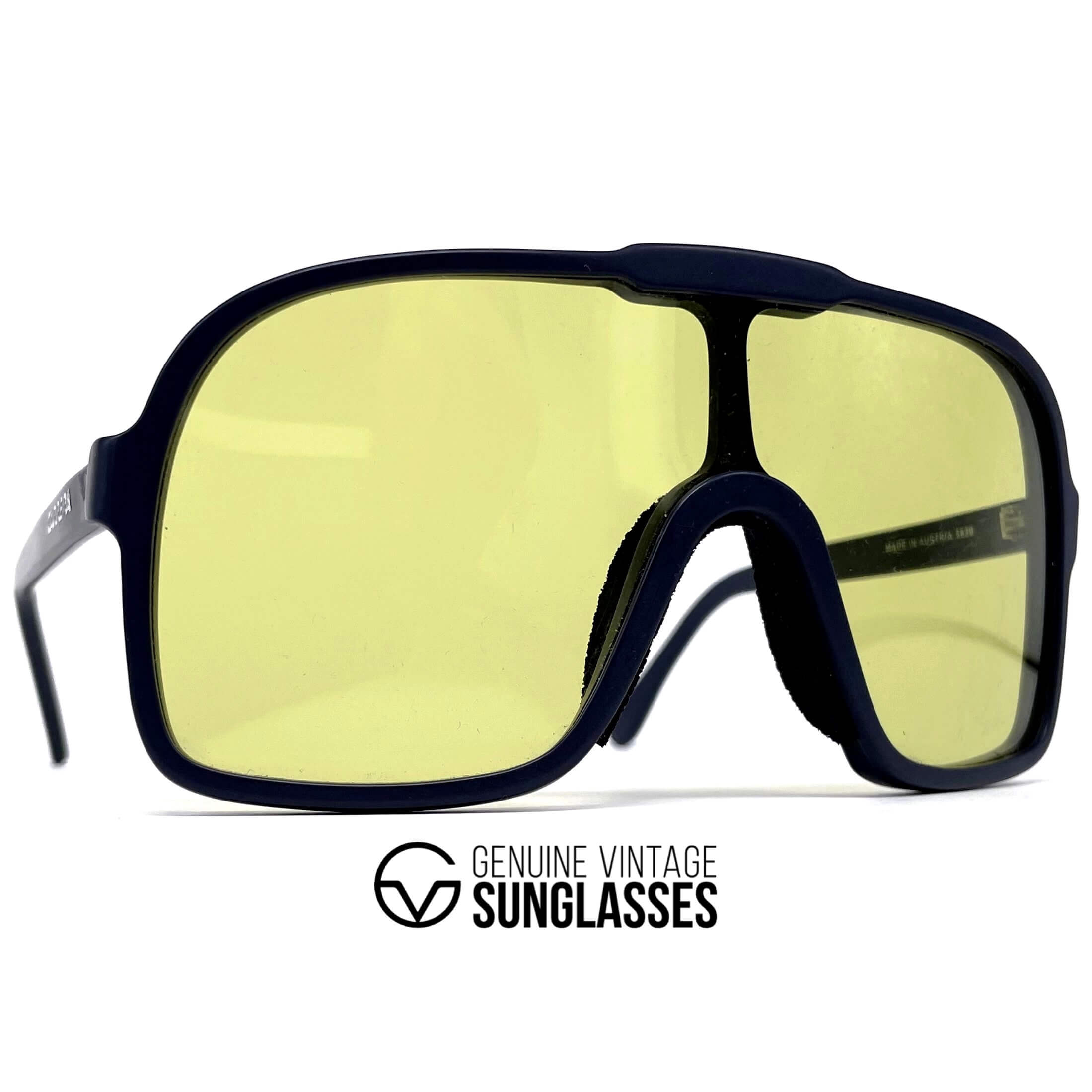 Vintage CARRERA 5530 Ski Man rare blue sports sunglasses