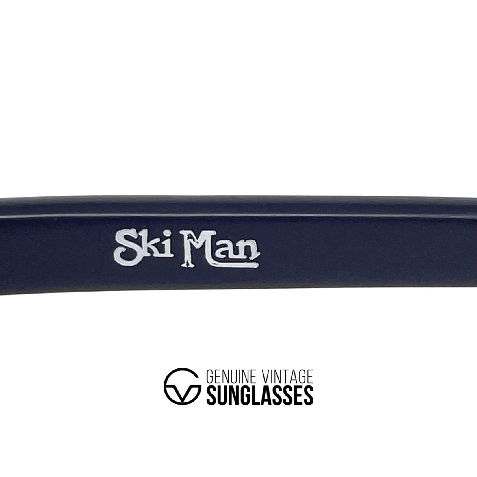 Vintage CARRERA 5530 Ski Man rare blue sports sunglasses