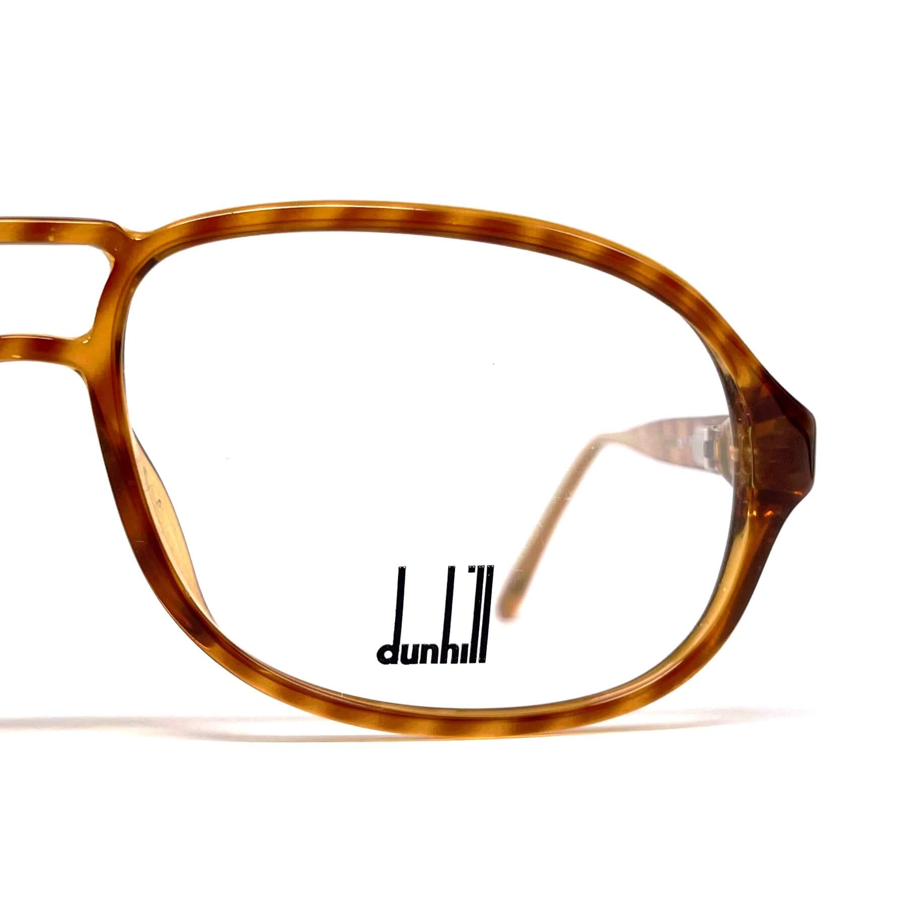 Vintage DUNHILL 6155 rare tortoise shell aviator glasses frames