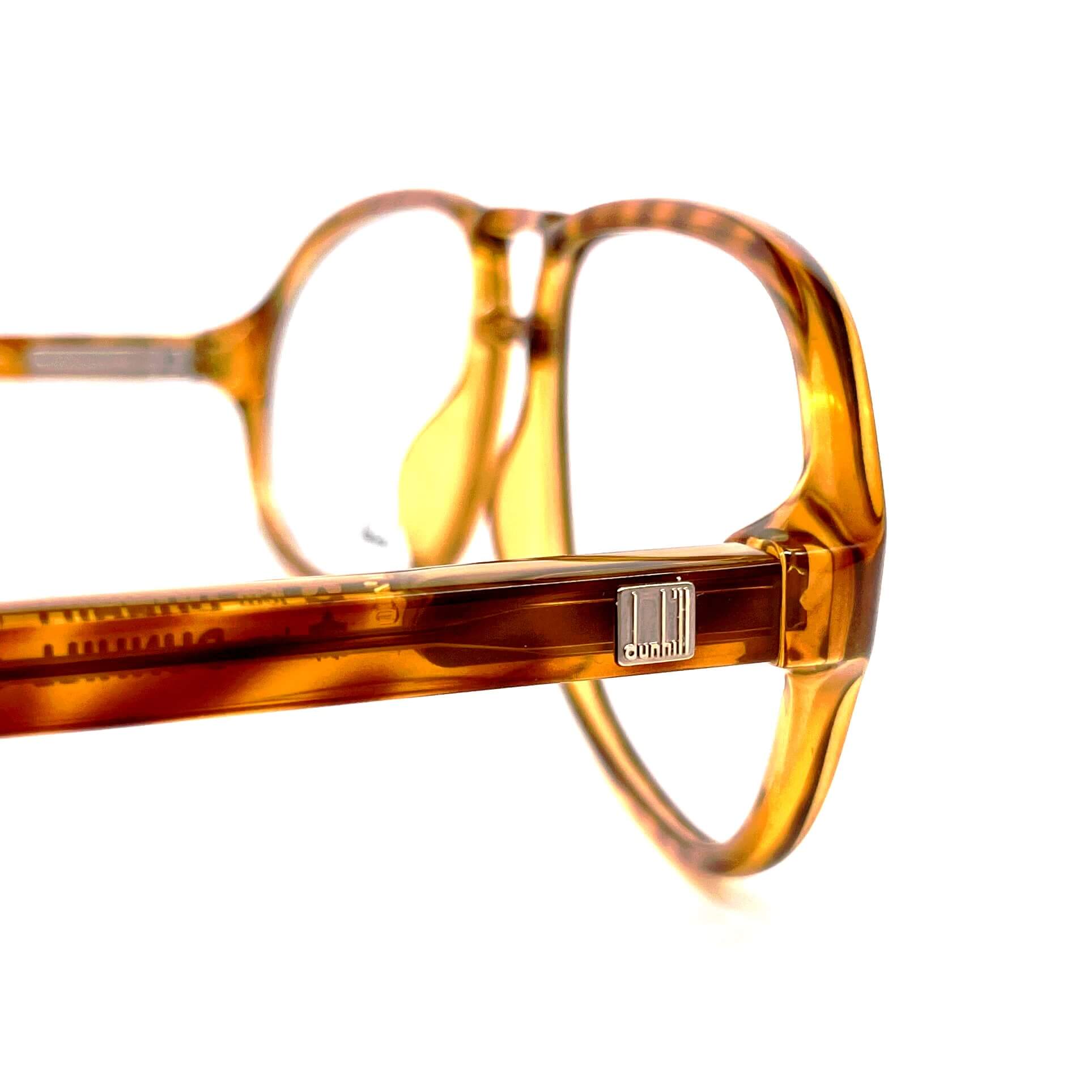 Vintage DUNHILL 6155 rare tortoise shell aviator glasses frames
