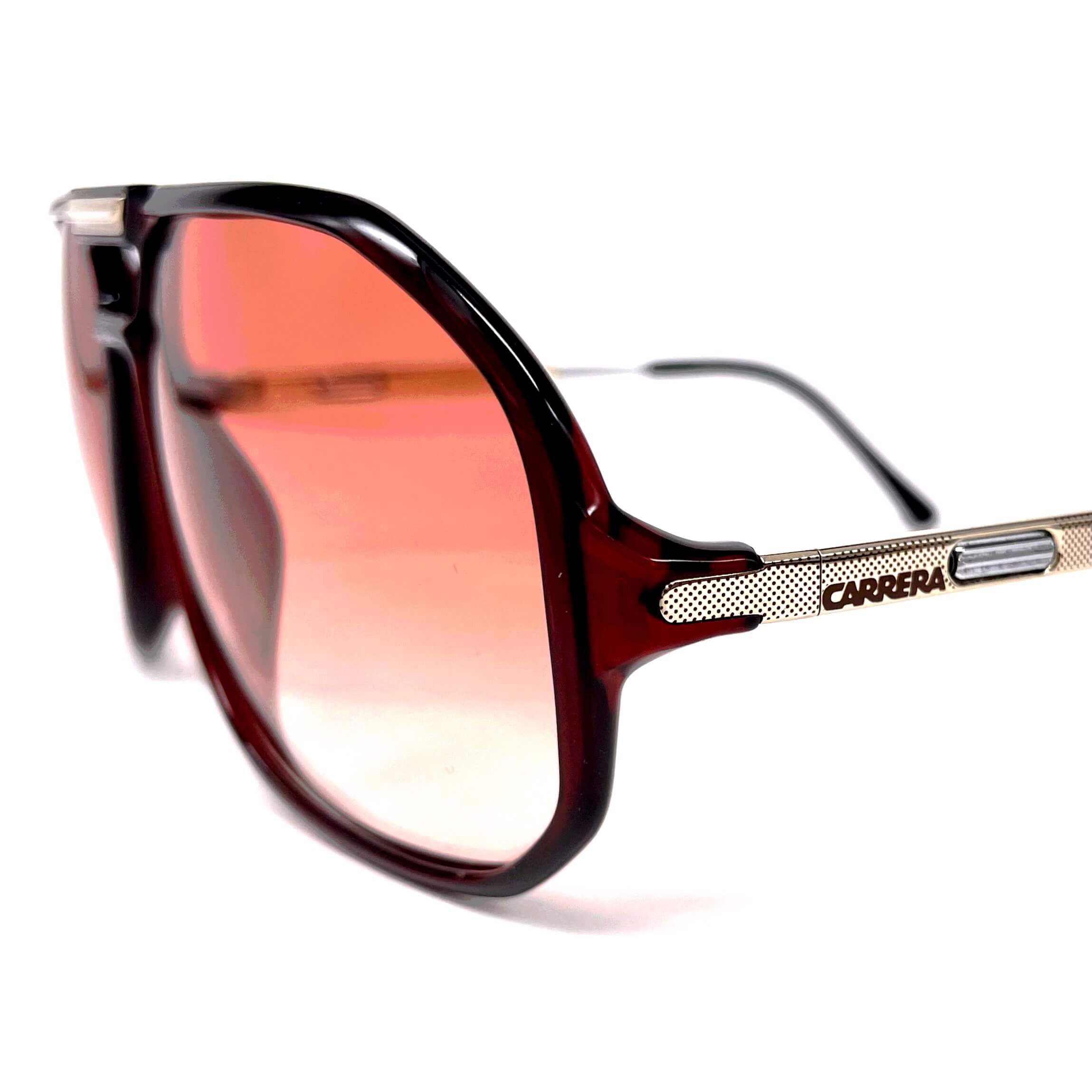 Vintage CARRERA 5316 VARIO red crystal aviator sunglasses