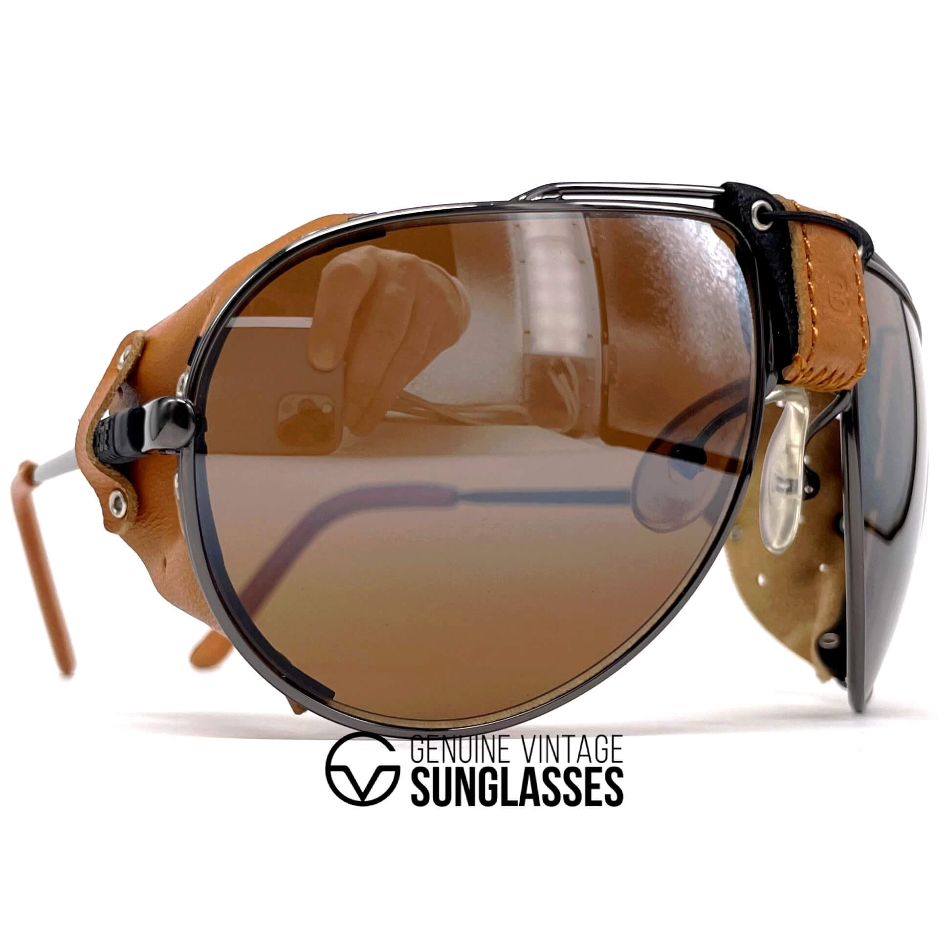 Vintage CEBE Dakar rare metal glacier sunglasses
