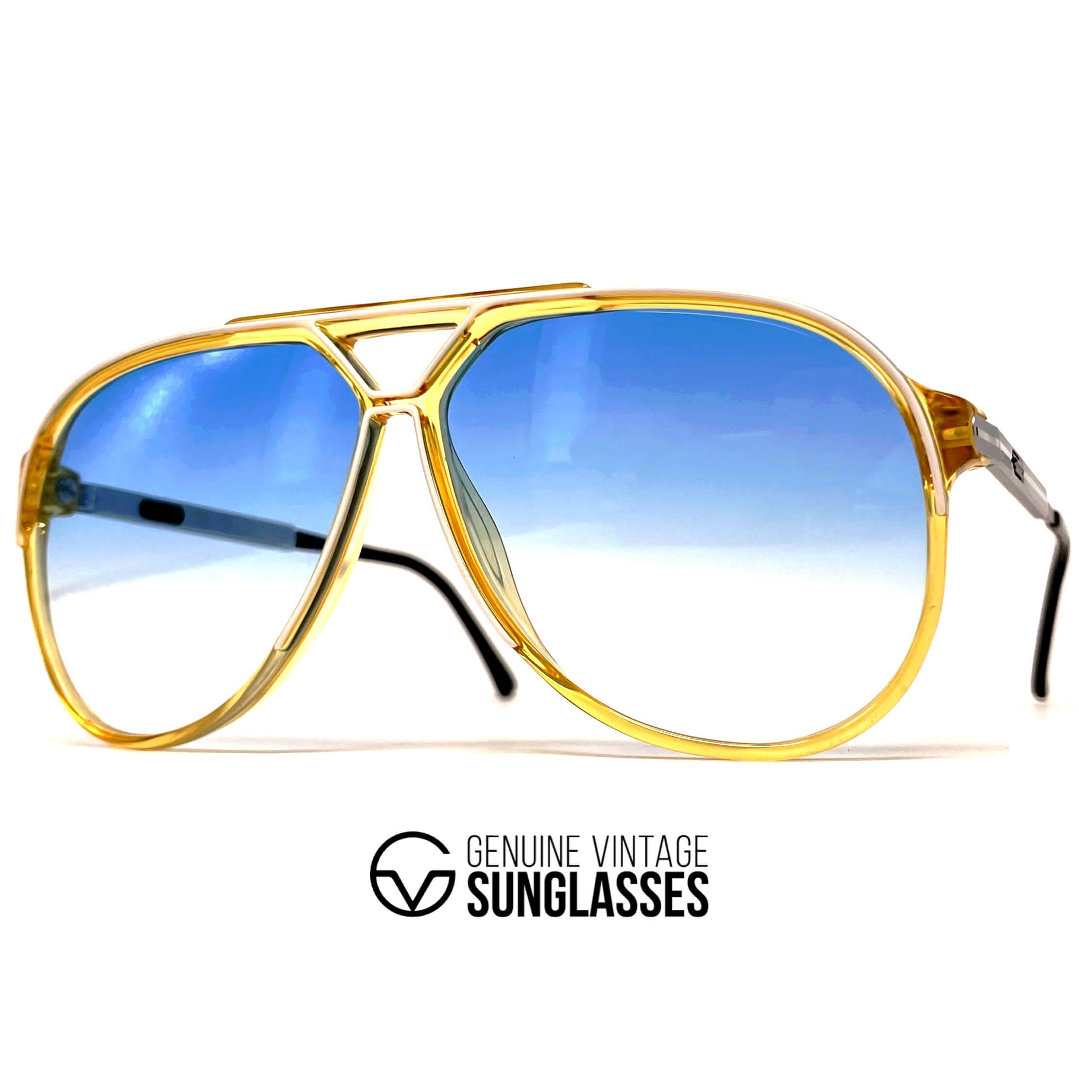 Vintage CARRERA 5310E VARIO rare aviator sunglasses