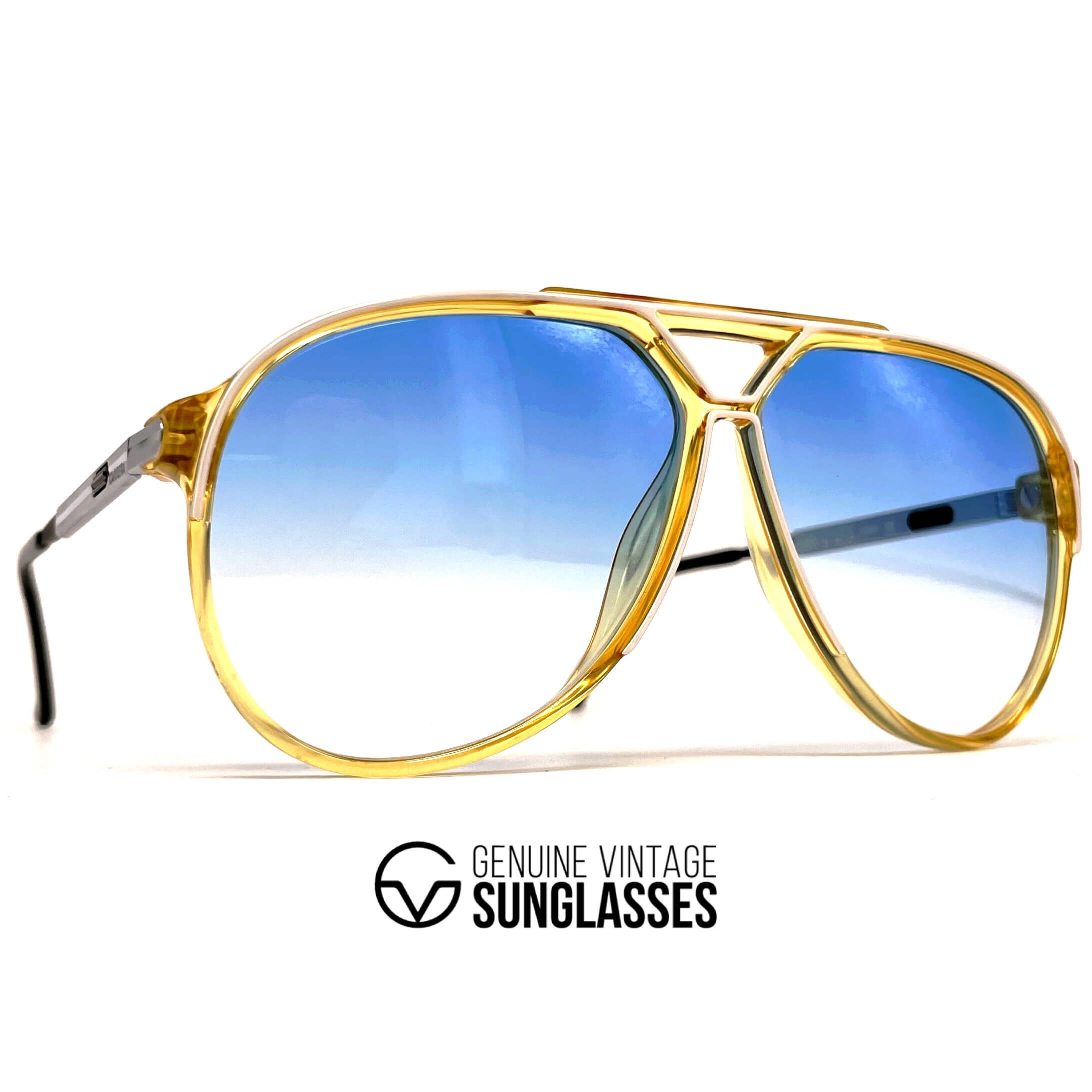Vintage CARRERA 5310E VARIO rare aviator sunglasses