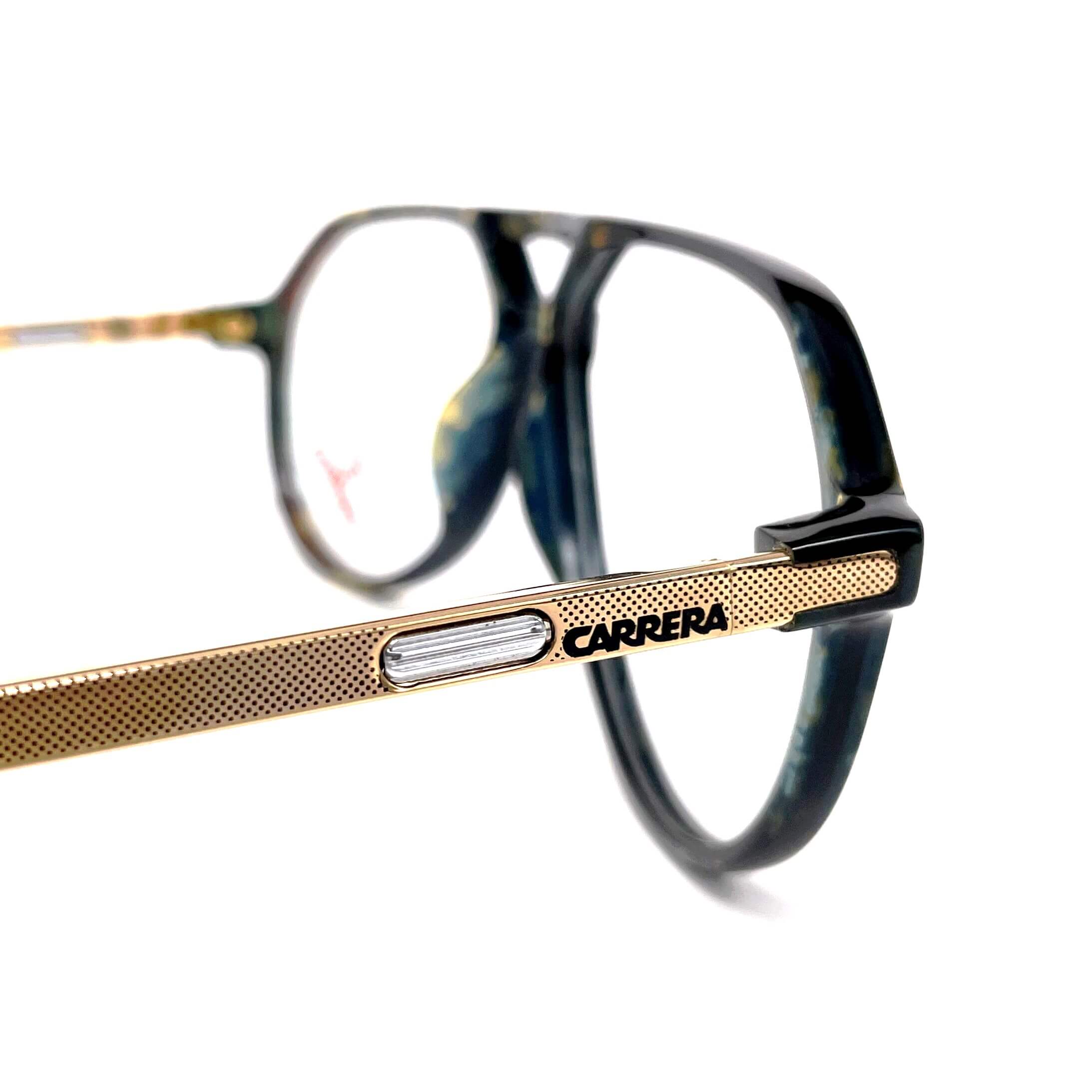 Vintage CARRERA 5389 VARIO marbled aviator glasses frames