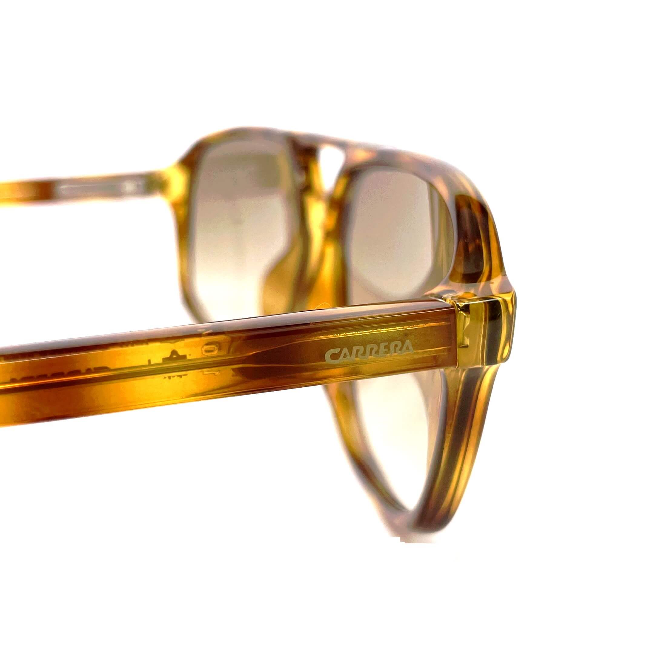 Vintage CARRERA 5394 tortoise shell aviator designer sunglasses
