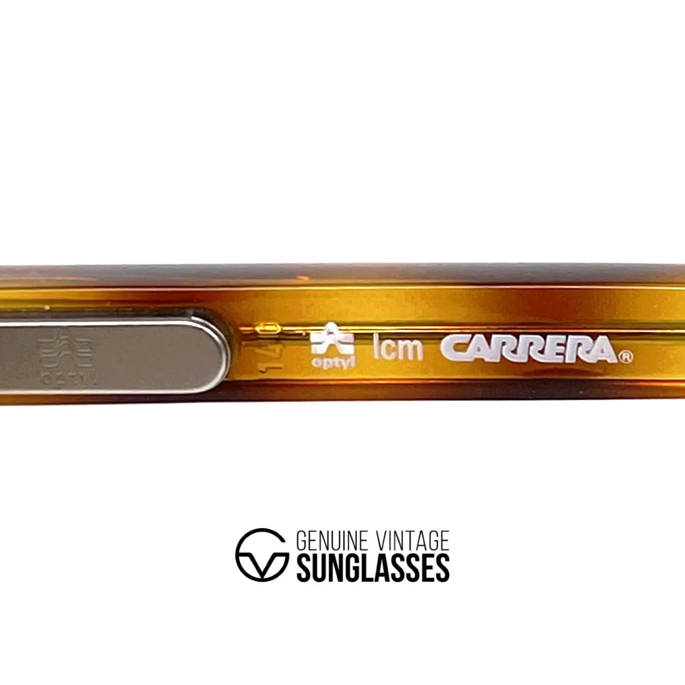 Vintage CARRERA 5394 tortoise shell aviator designer sunglasses