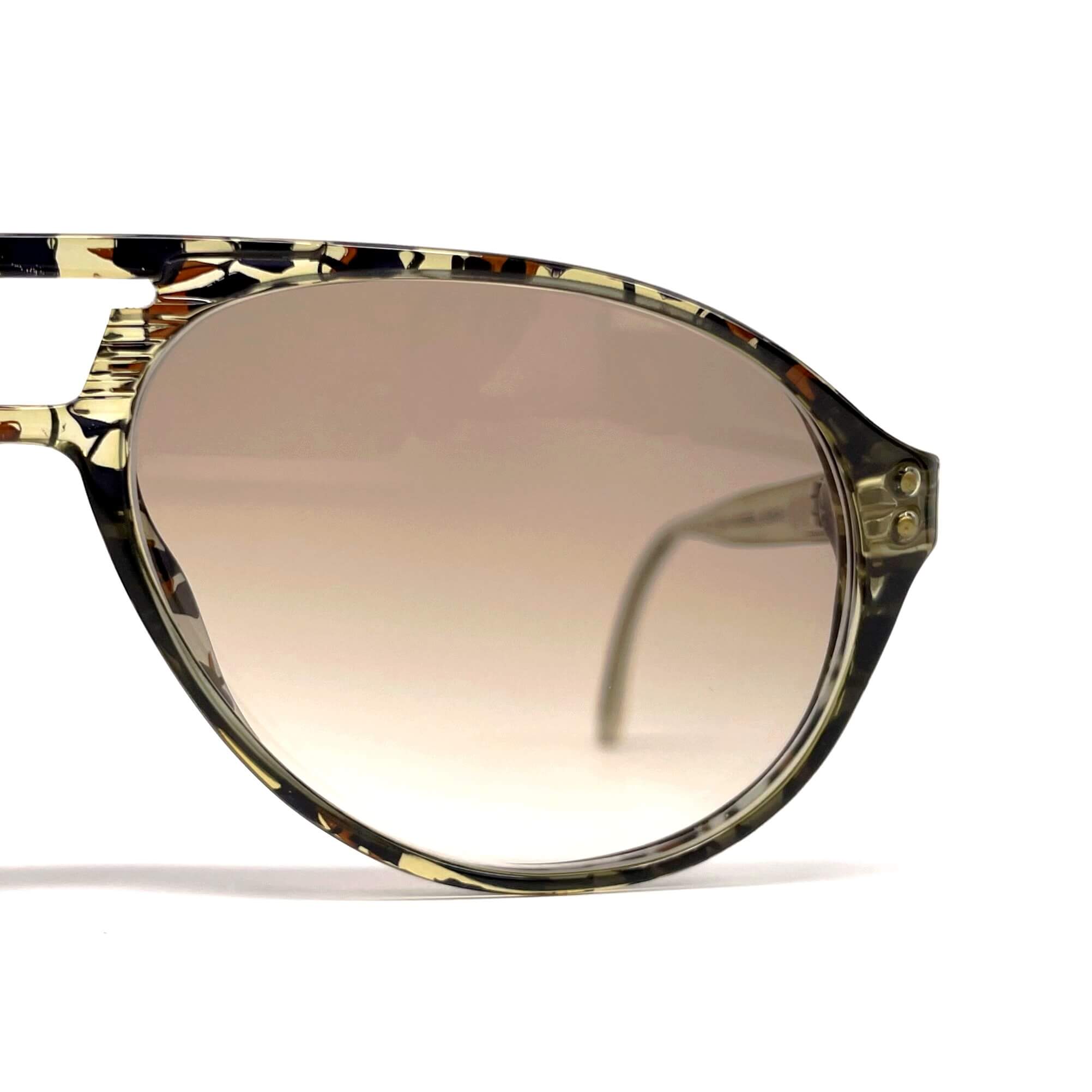 Vintage CARRERA 5747 marbled aviator designer sunglasses
