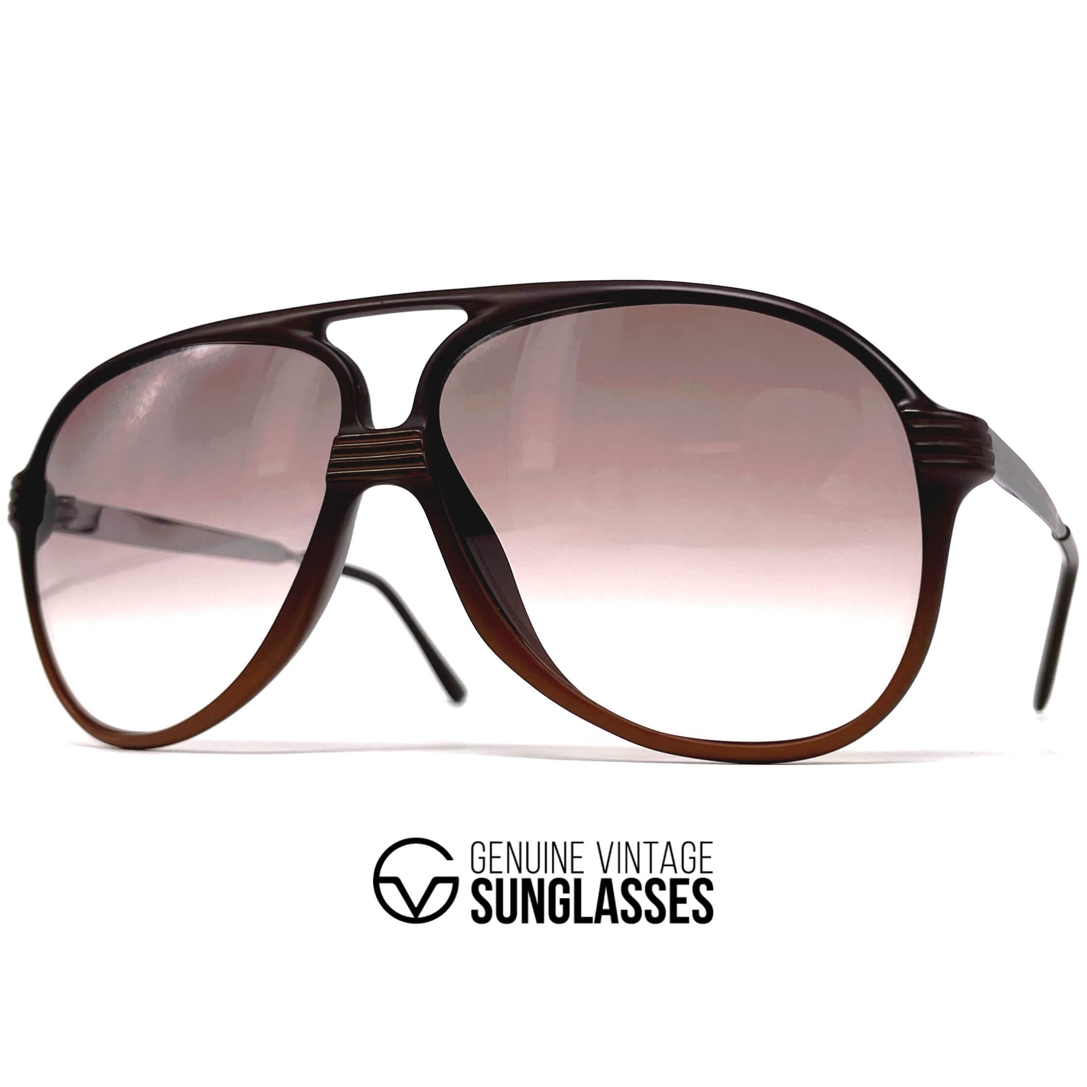 Vintage CARRERA 5533 duo matte XXL aviator sunglasses
