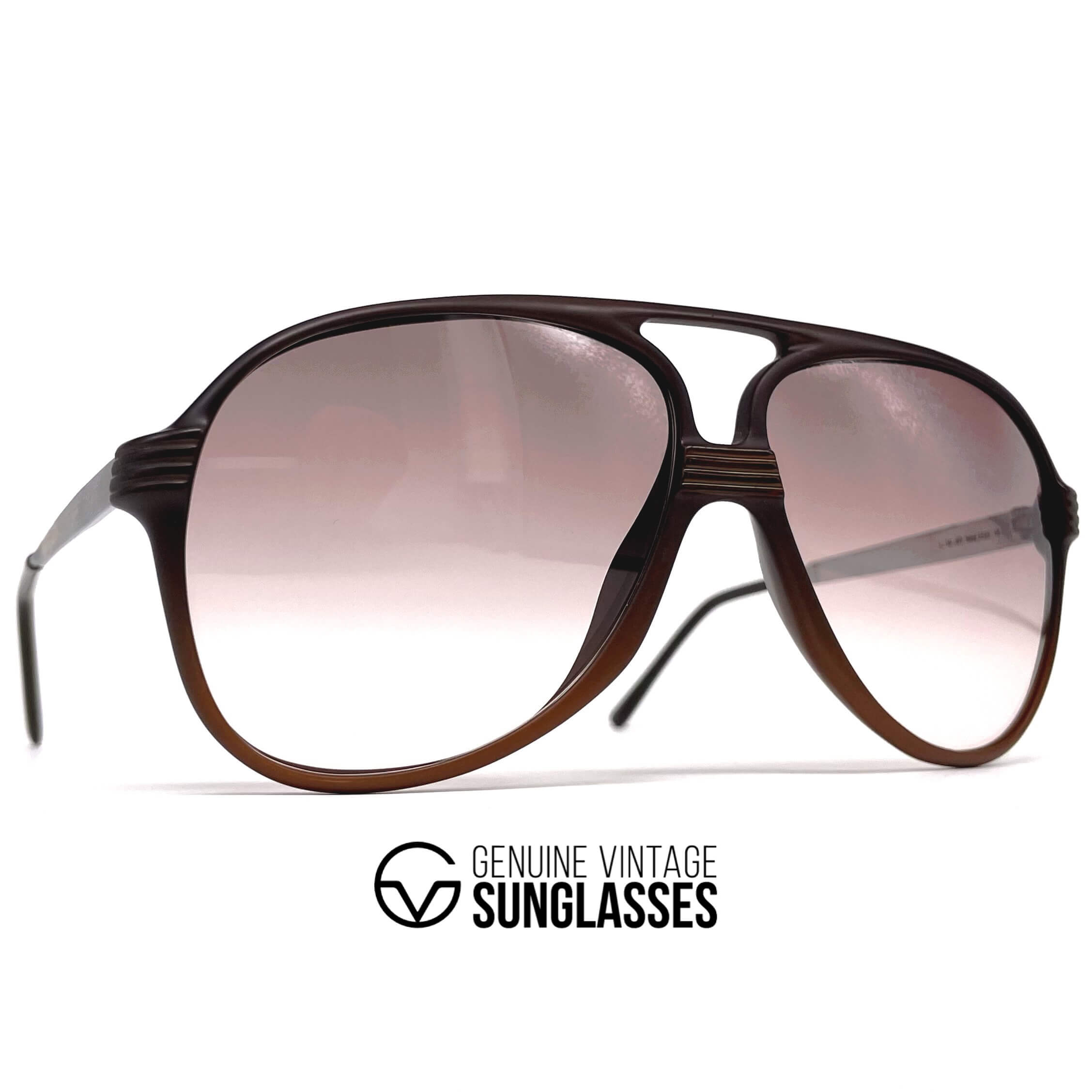 Vintage CARRERA 5533 duo matte XXL aviator sunglasses