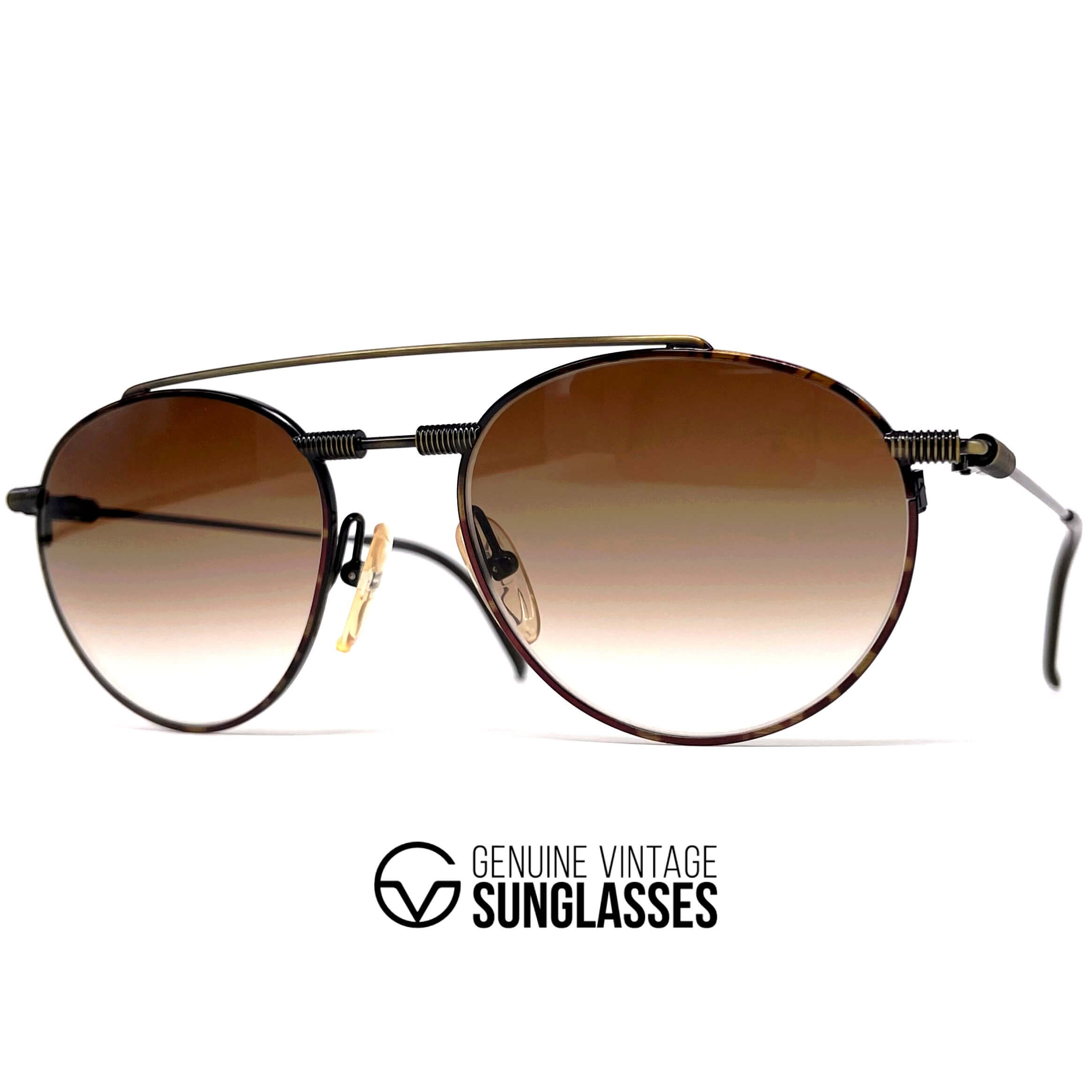 Vintage CARRERA 5756 rare havana aviatior sunglasses