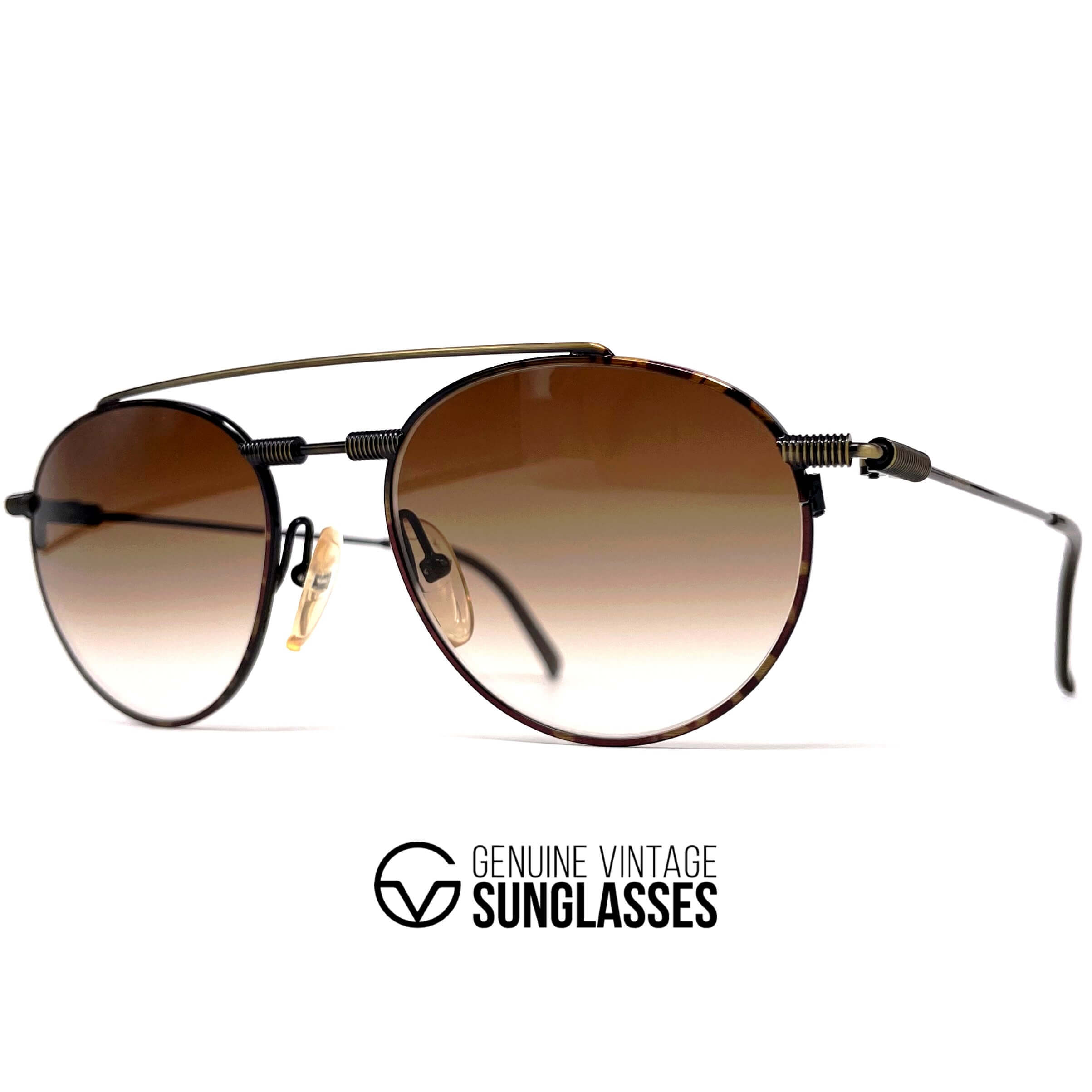 Vintage CARRERA 5756 rare havana aviatior sunglasses