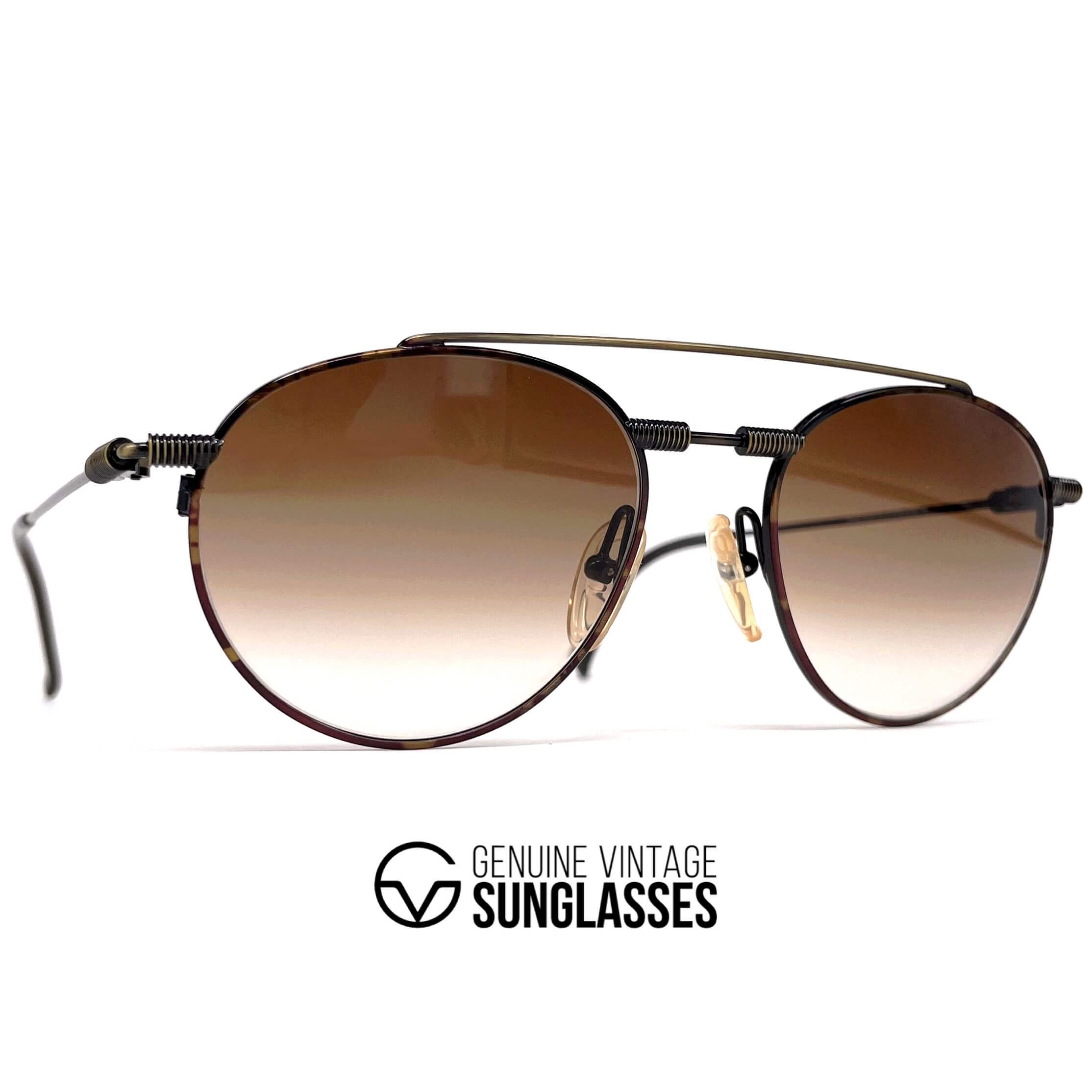 Vintage CARRERA 5756 rare havana aviatior sunglasses