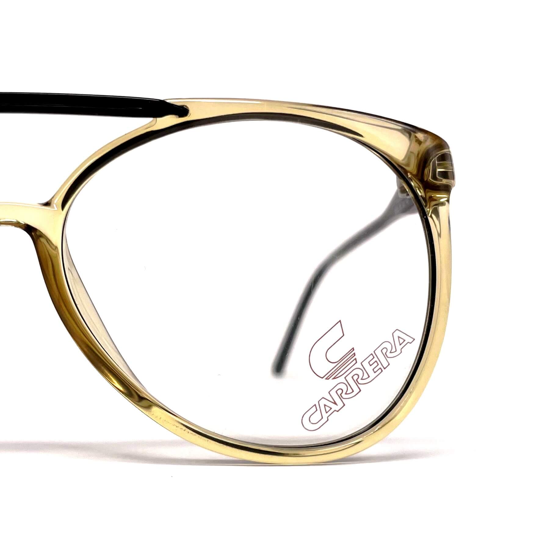 Vintage CARRERA 5332 black crystal designer glasses frames