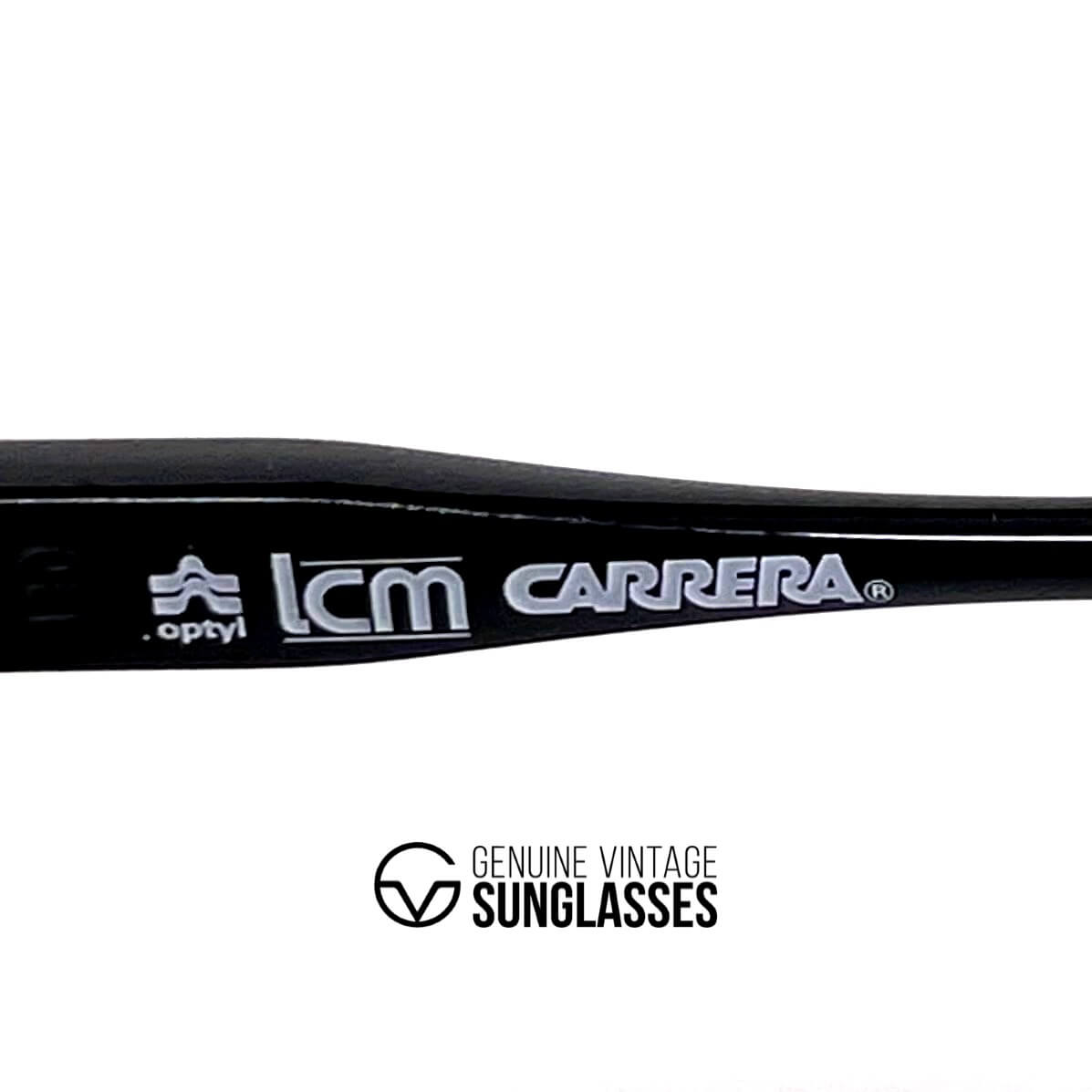 Vintage CARRERA 5332 black crystal designer glasses frames