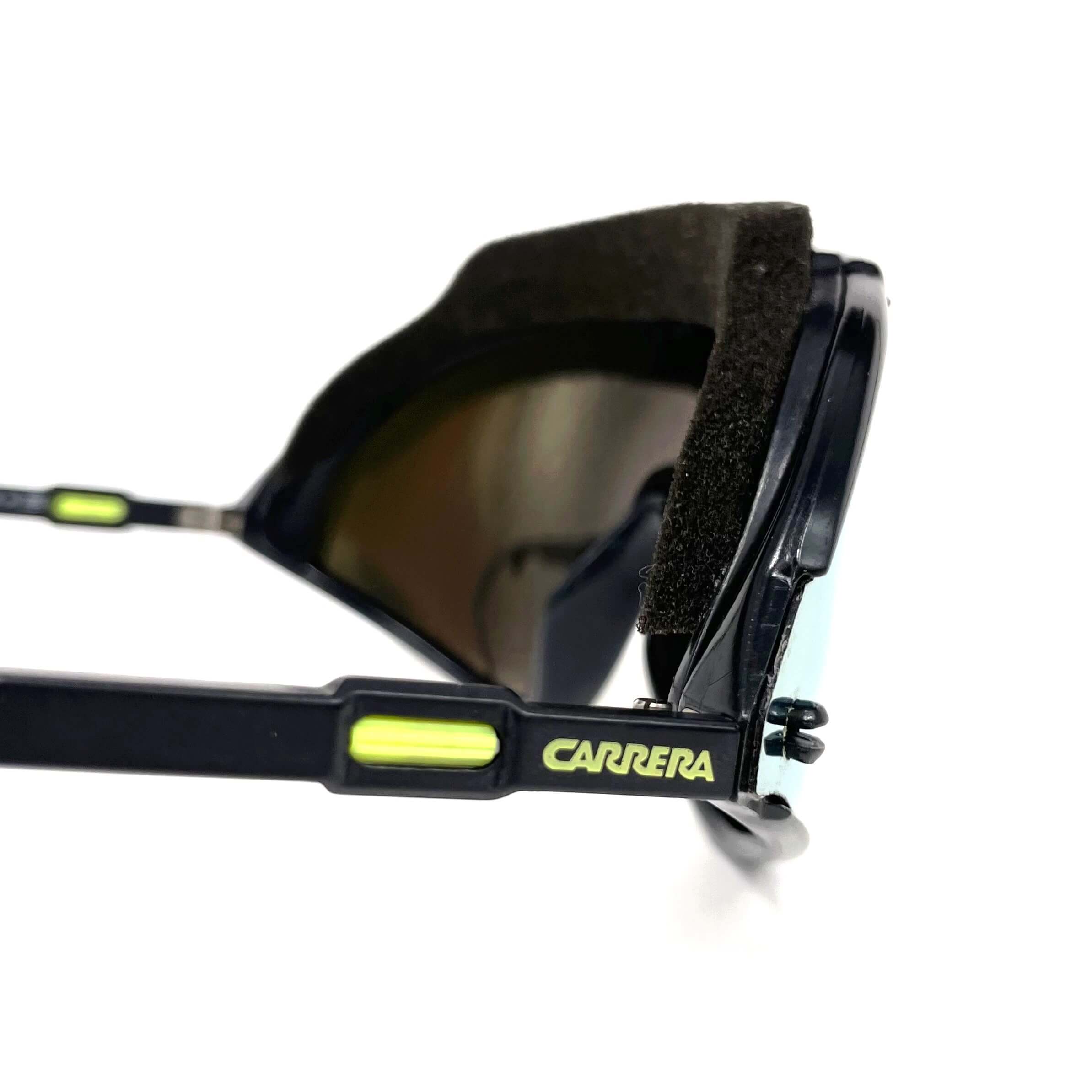 Vintage CARRERA 5435 VARIO rare black sports sunglasses