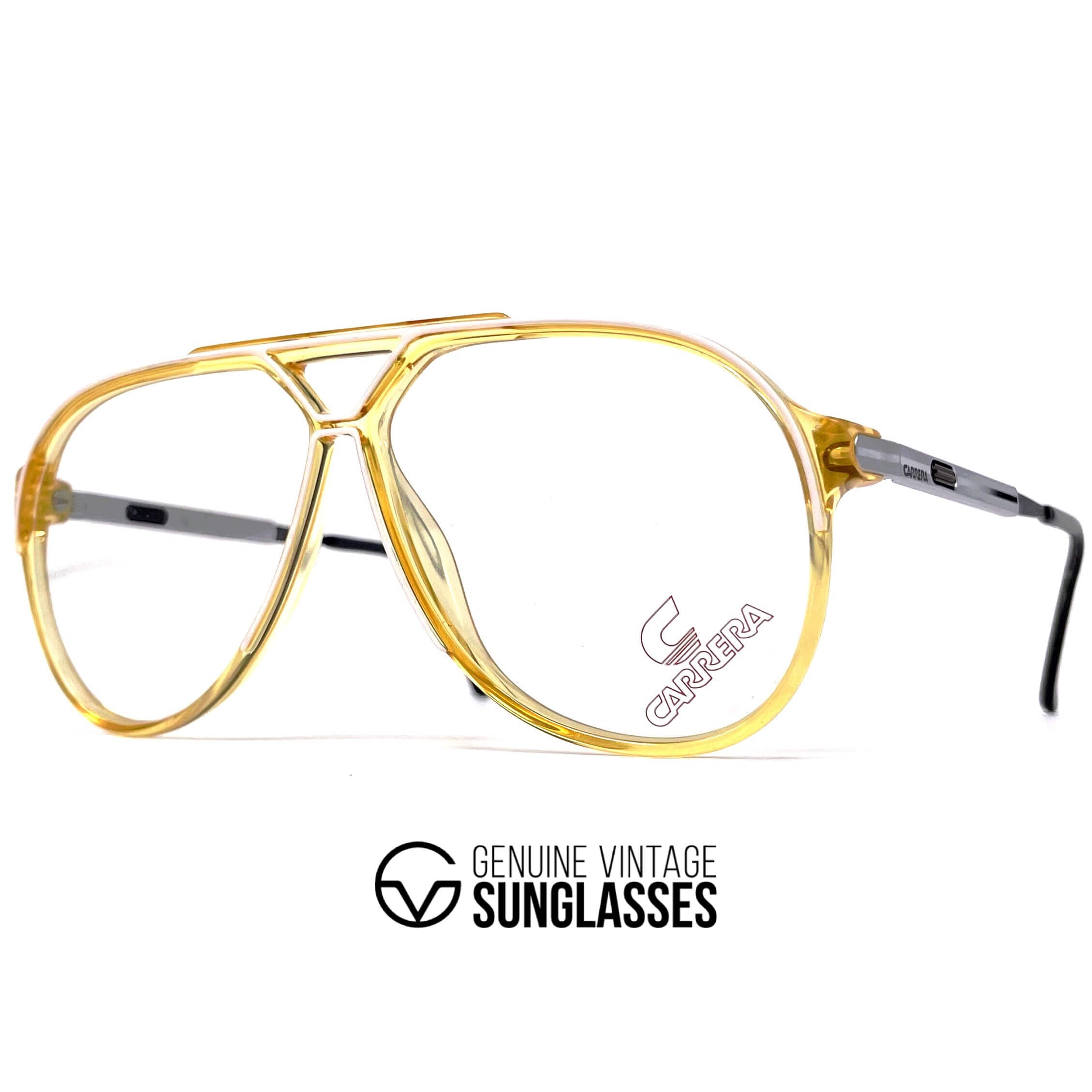 Vintage CARRERA 5310E VARIO rare aviator glasses frames