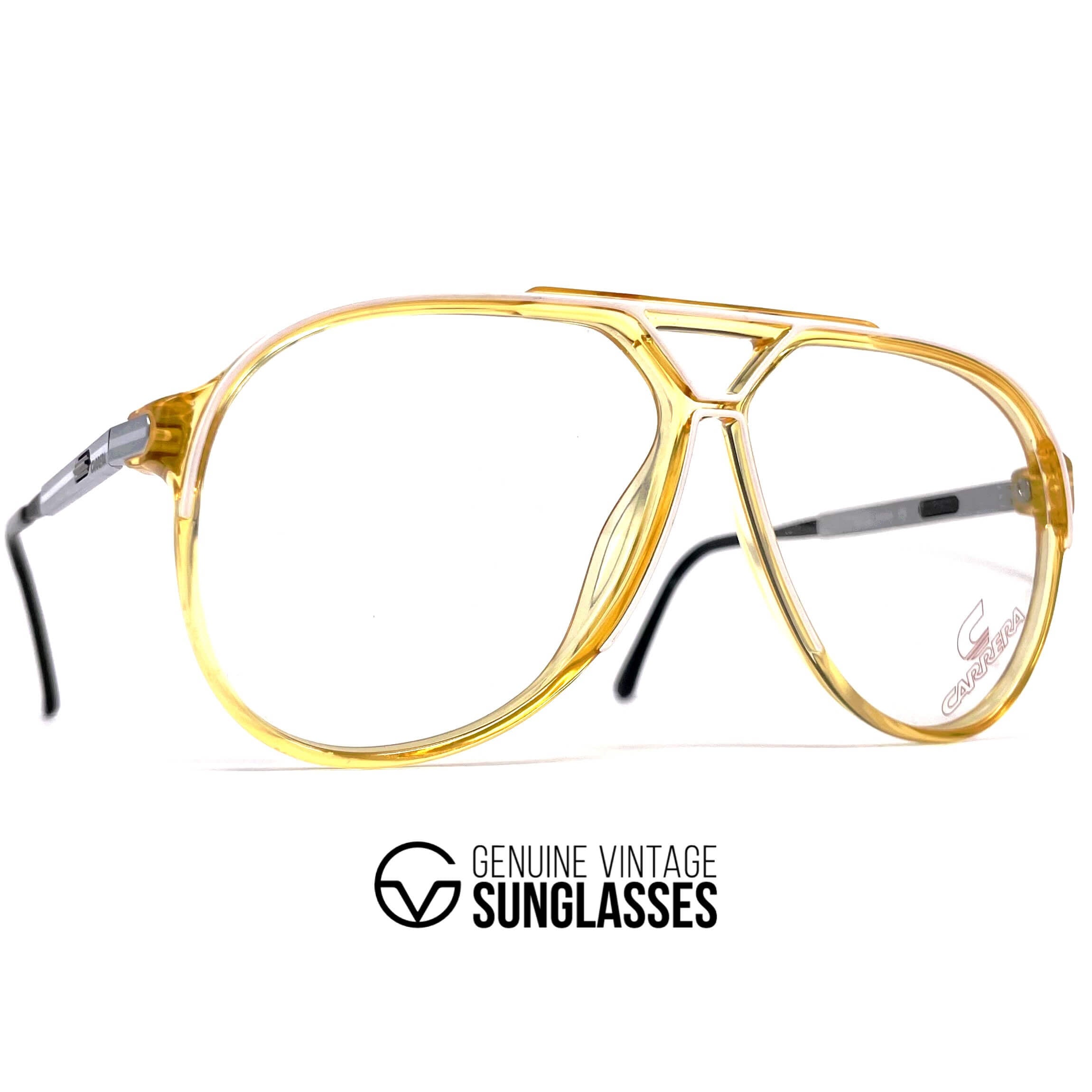 Vintage CARRERA 5310E VARIO rare aviator glasses frames