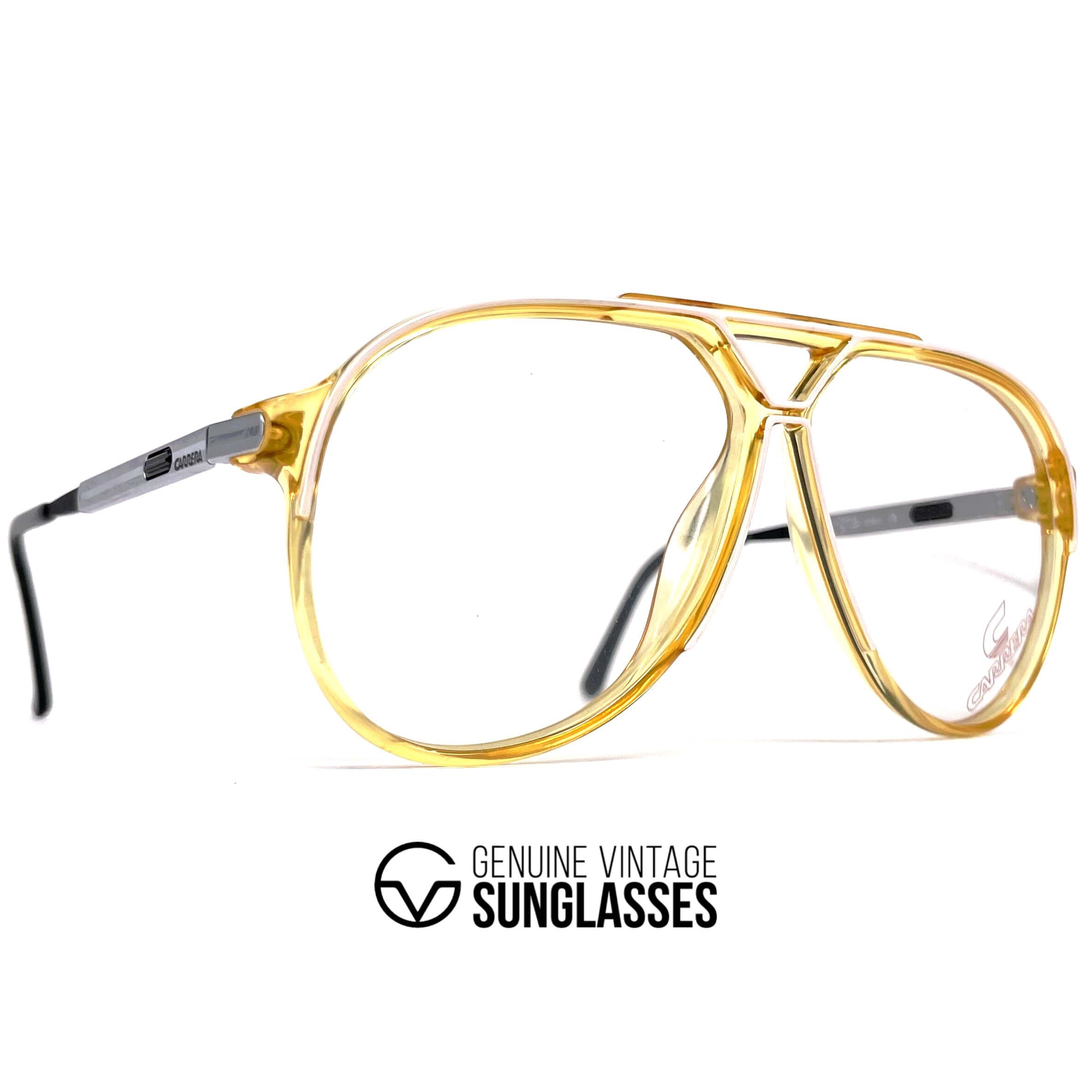 Vintage CARRERA 5310E VARIO rare aviator glasses frames