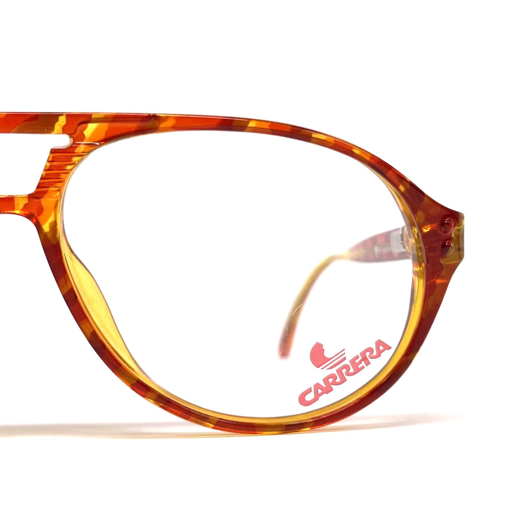Vintage CARRERA 5747 tortoise shell aviator designer glasses frames