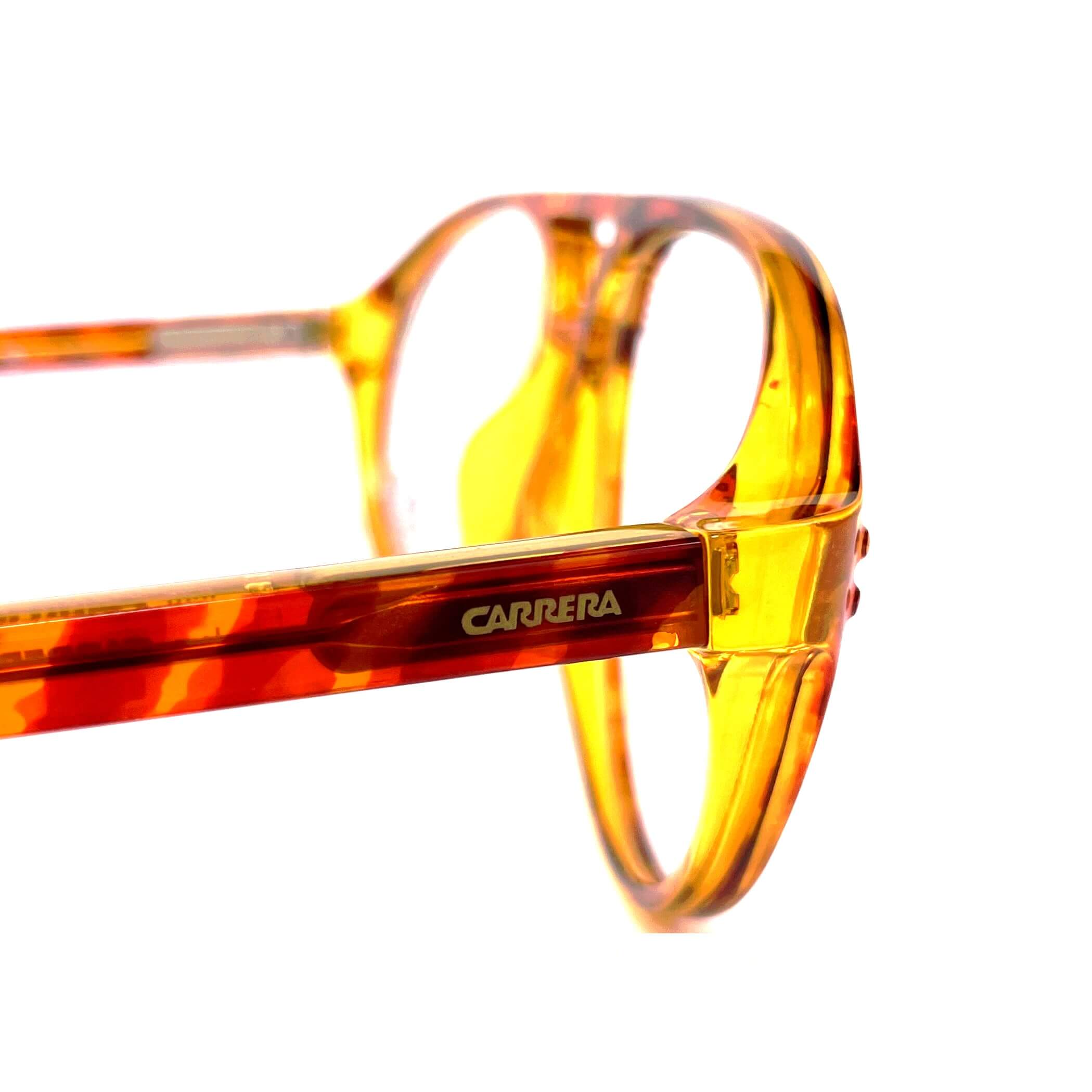 Vintage CARRERA 5747 tortoise shell aviator designer glasses frames