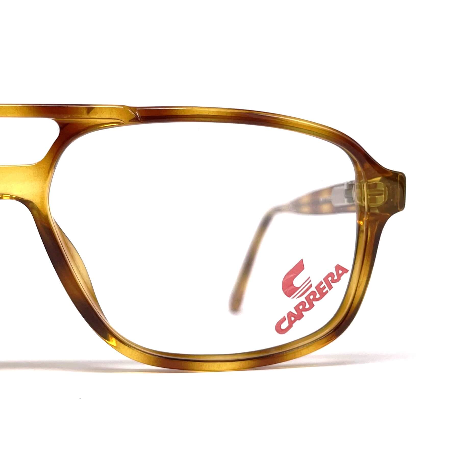 Vintage CARRERA 5394 tortoise shell aviator designer glasses frames