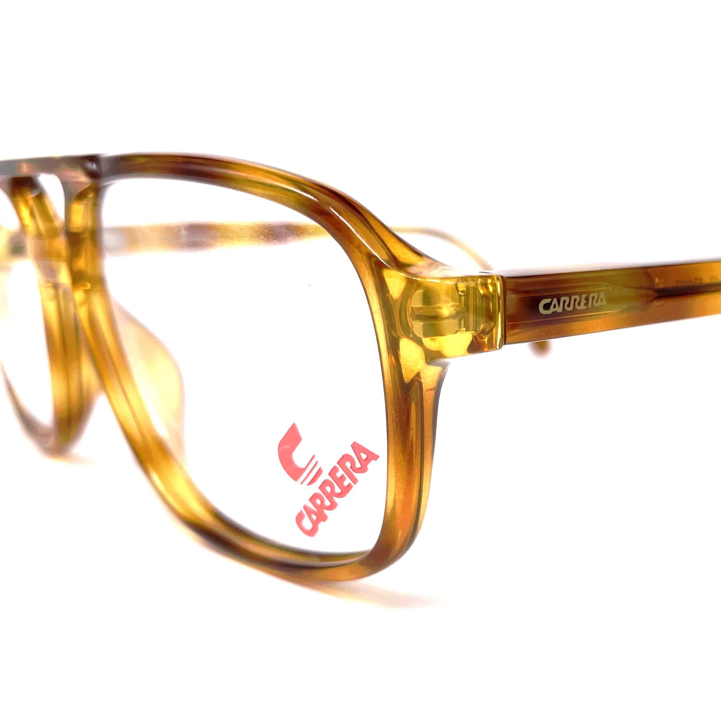 Vintage CARRERA 5394 tortoise shell aviator designer glasses frames