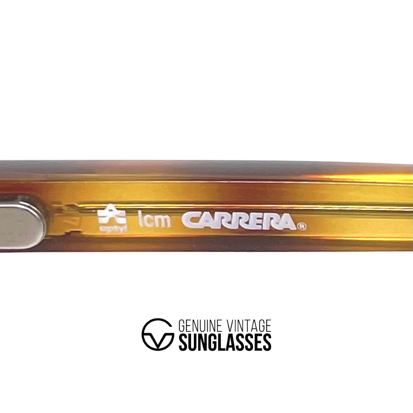Vintage CARRERA 5394 tortoise shell aviator designer glasses frames