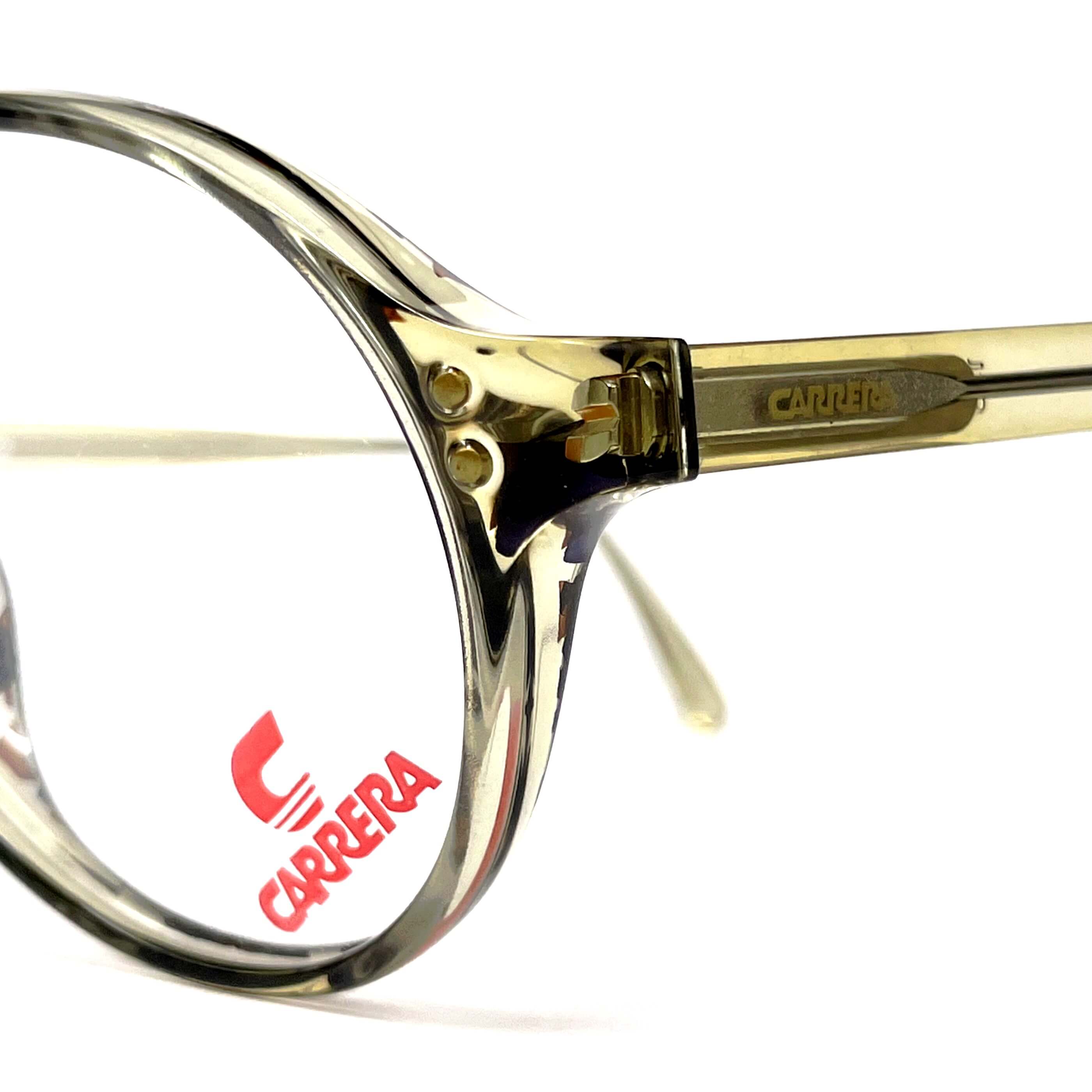 Vintage CARRERA 5747 marbled aviator designer glasses frames