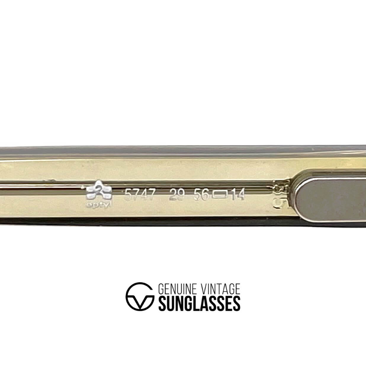 Vintage CARRERA 5747 marbled aviator designer glasses frames
