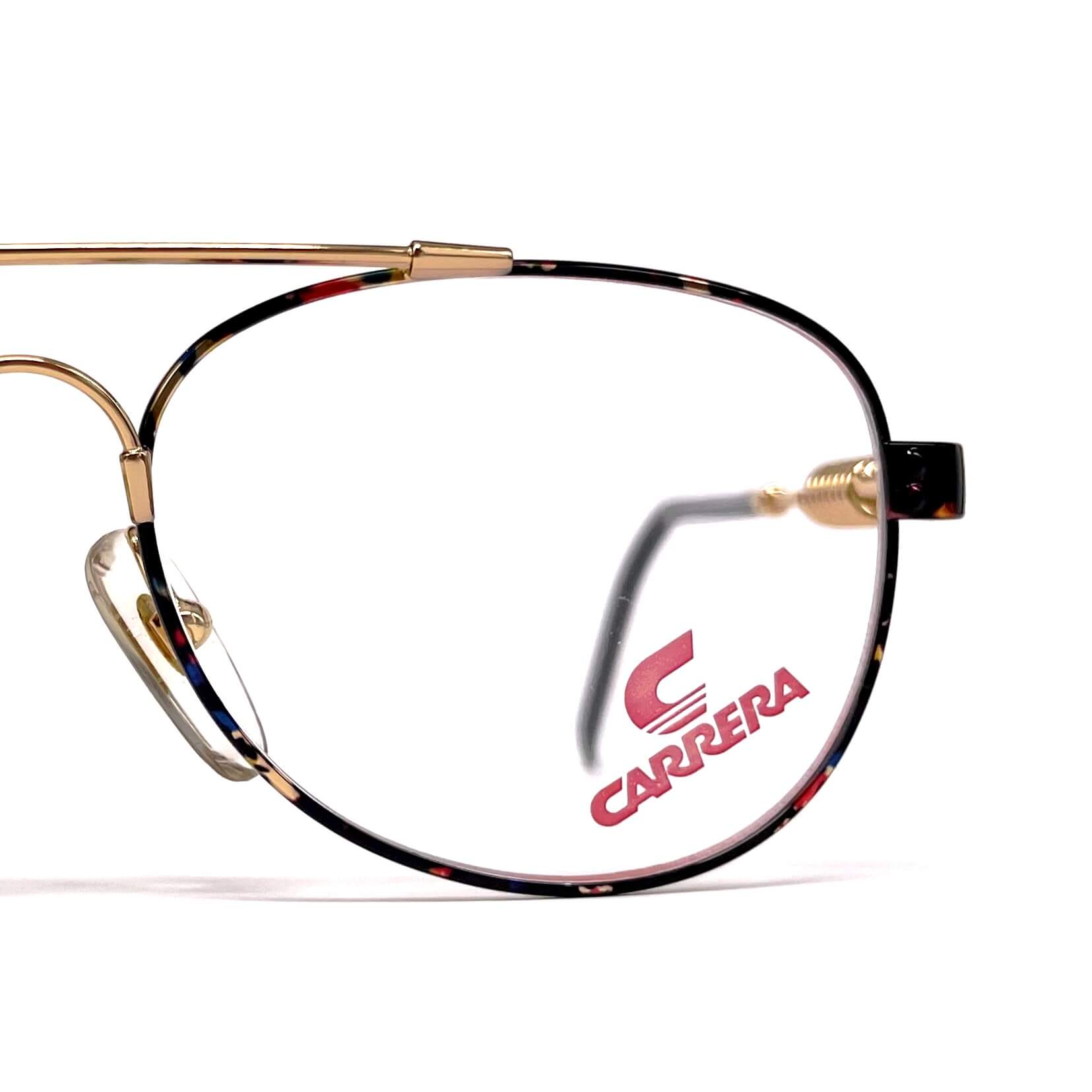 Vintage CARRERA 5742 rare gold coil springs glasses frames