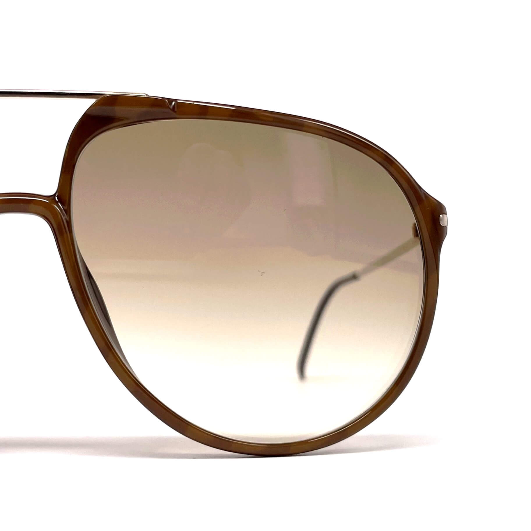 Vintage CARRERA 5327 root wood XL designer sunglasses