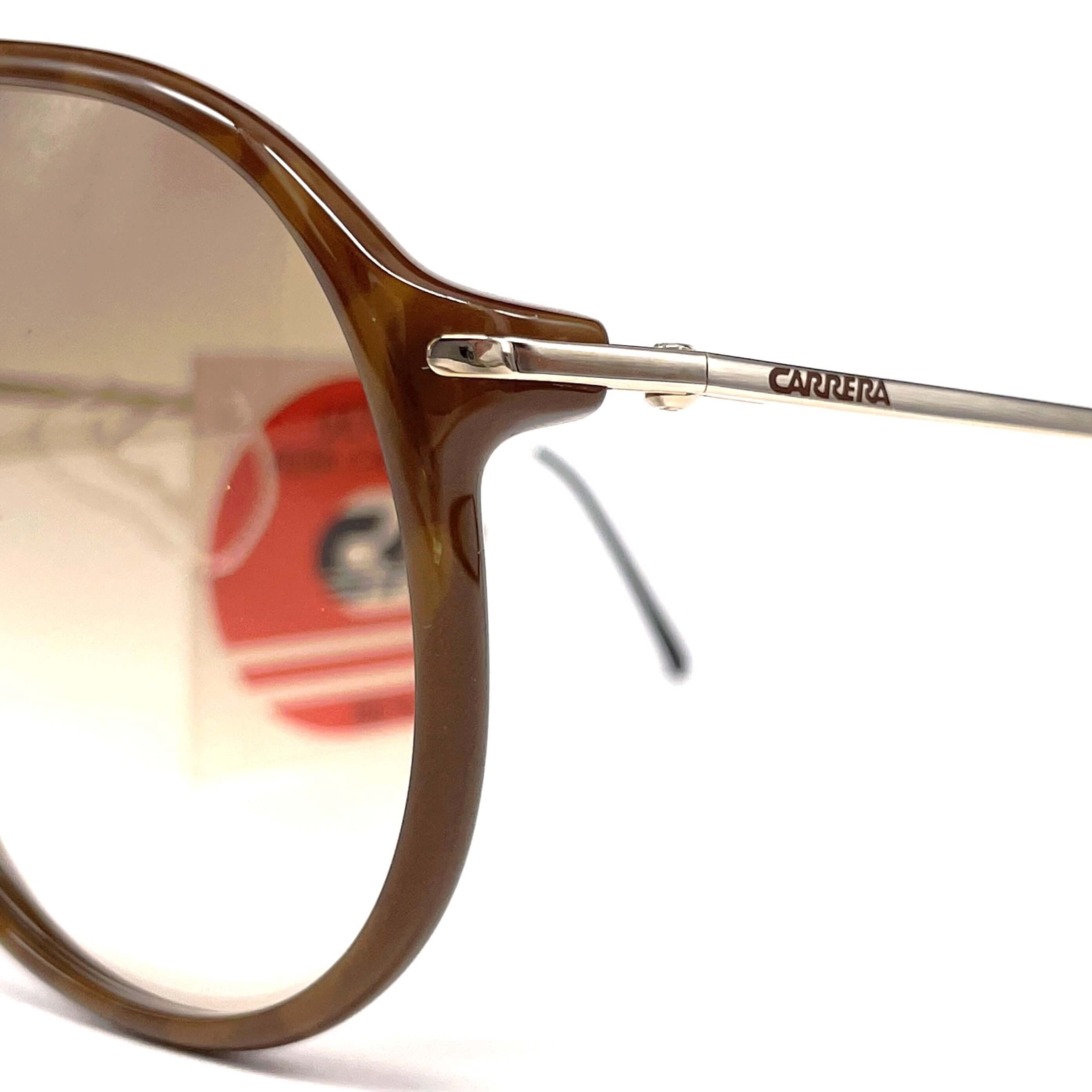 Vintage CARRERA 5327 root wood XL designer sunglasses