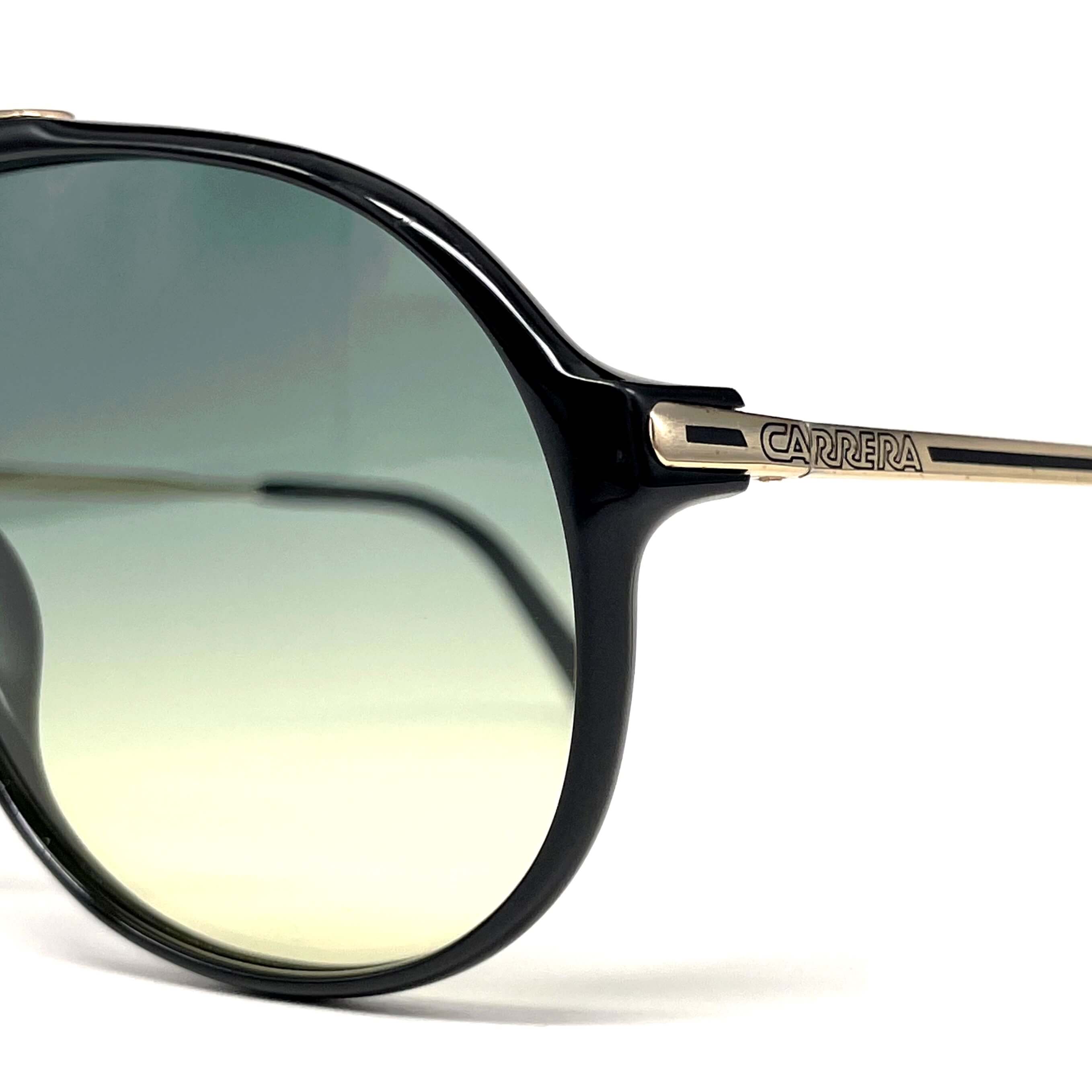 Vintage CARRERA 5405 rare black aviator sunglasses