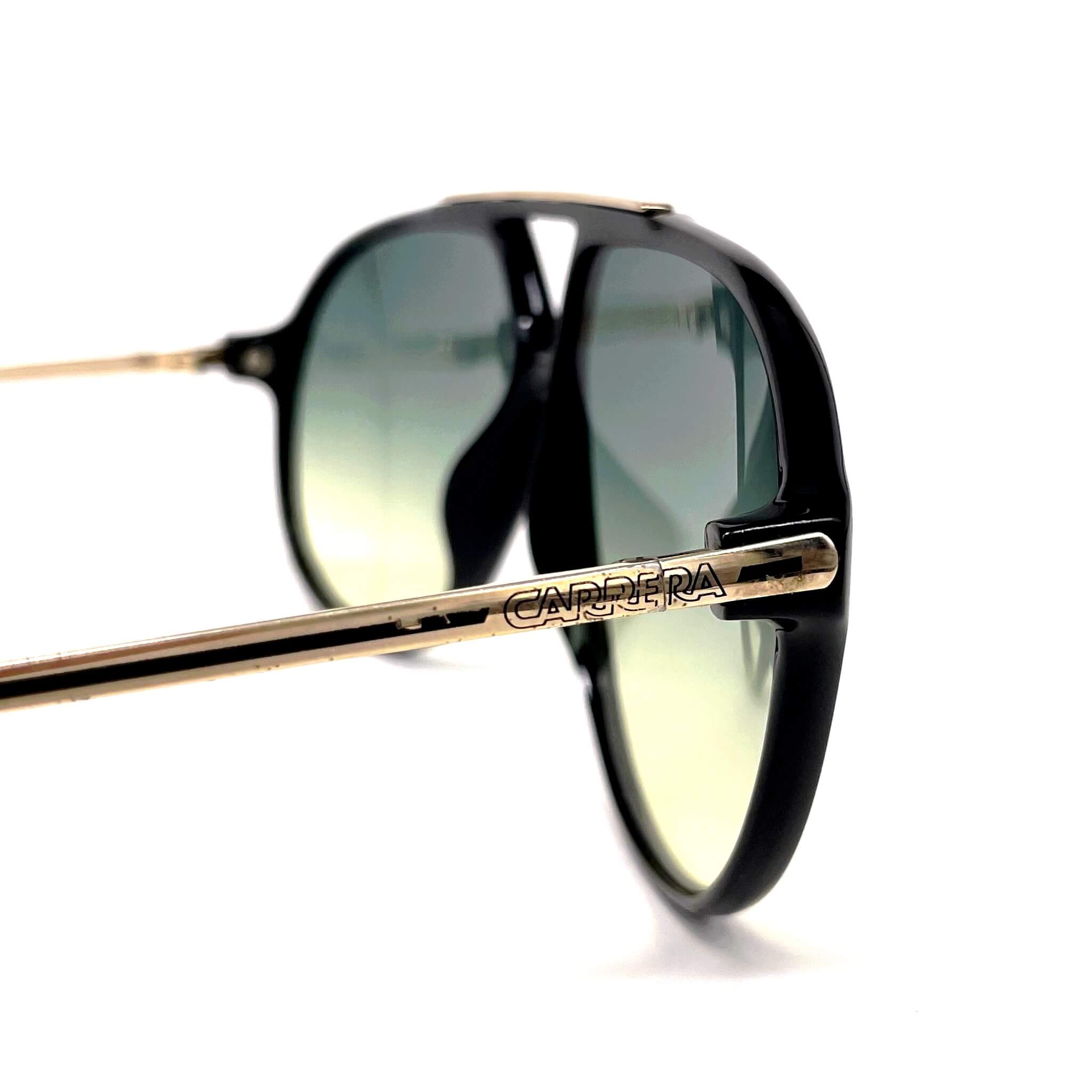 Vintage CARRERA 5405 rare black aviator sunglasses