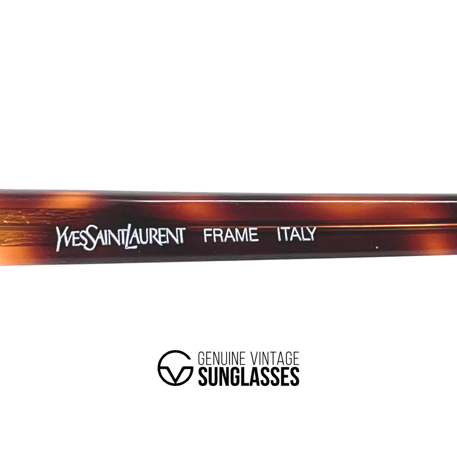 Vintage YVES SAINT LAURENT 4028 gold glasses frames