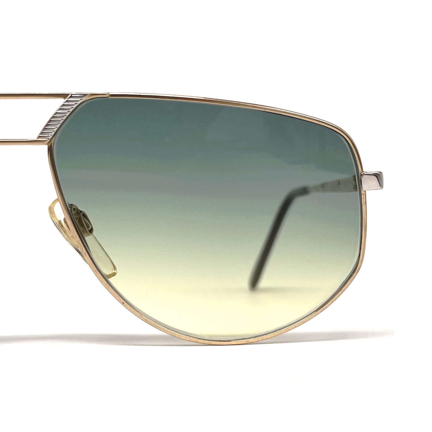 Vintage ATRIO 343 gold designer aviator sunglasses