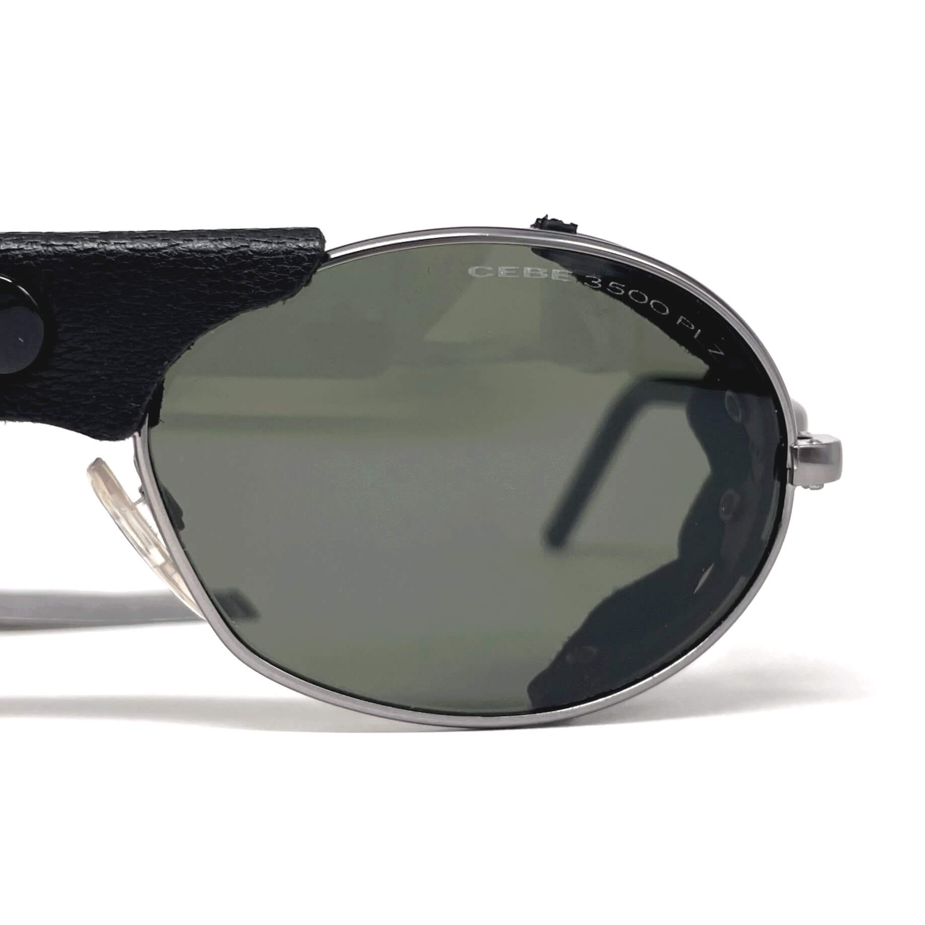 Vintage CEBE 3500 PI leather mineral glacier sports sunglasses