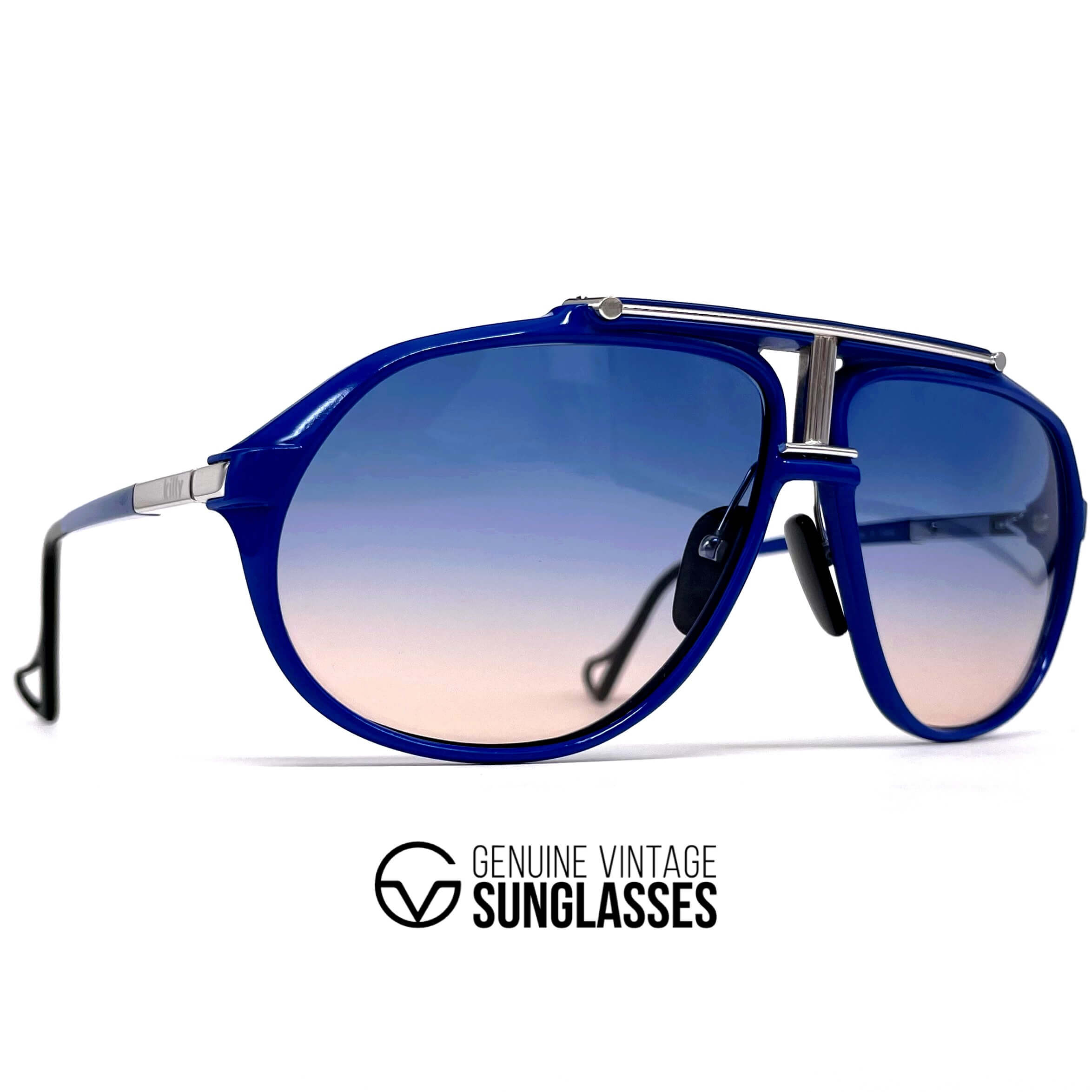 Vintage KILLY 469 rare carbon fiber aviator sunglasses