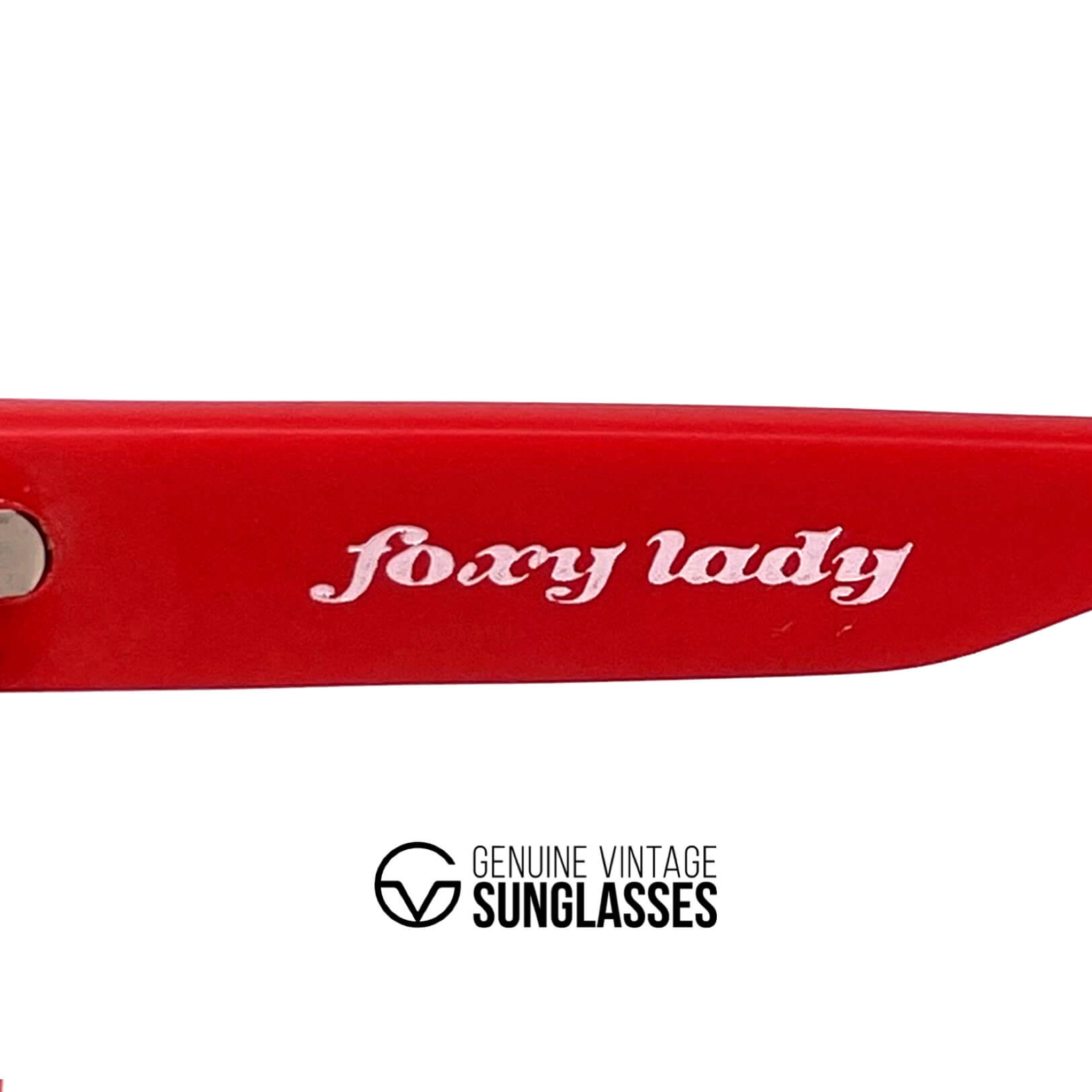 Vintage CARRERA 5531 Foxy Lady red designer sunglasses