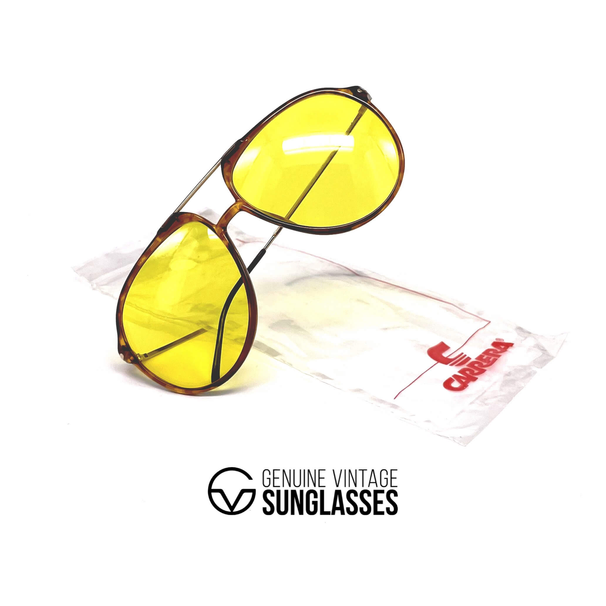 Vintage CARRERA 5327 kalichrome XL designer sunglasses