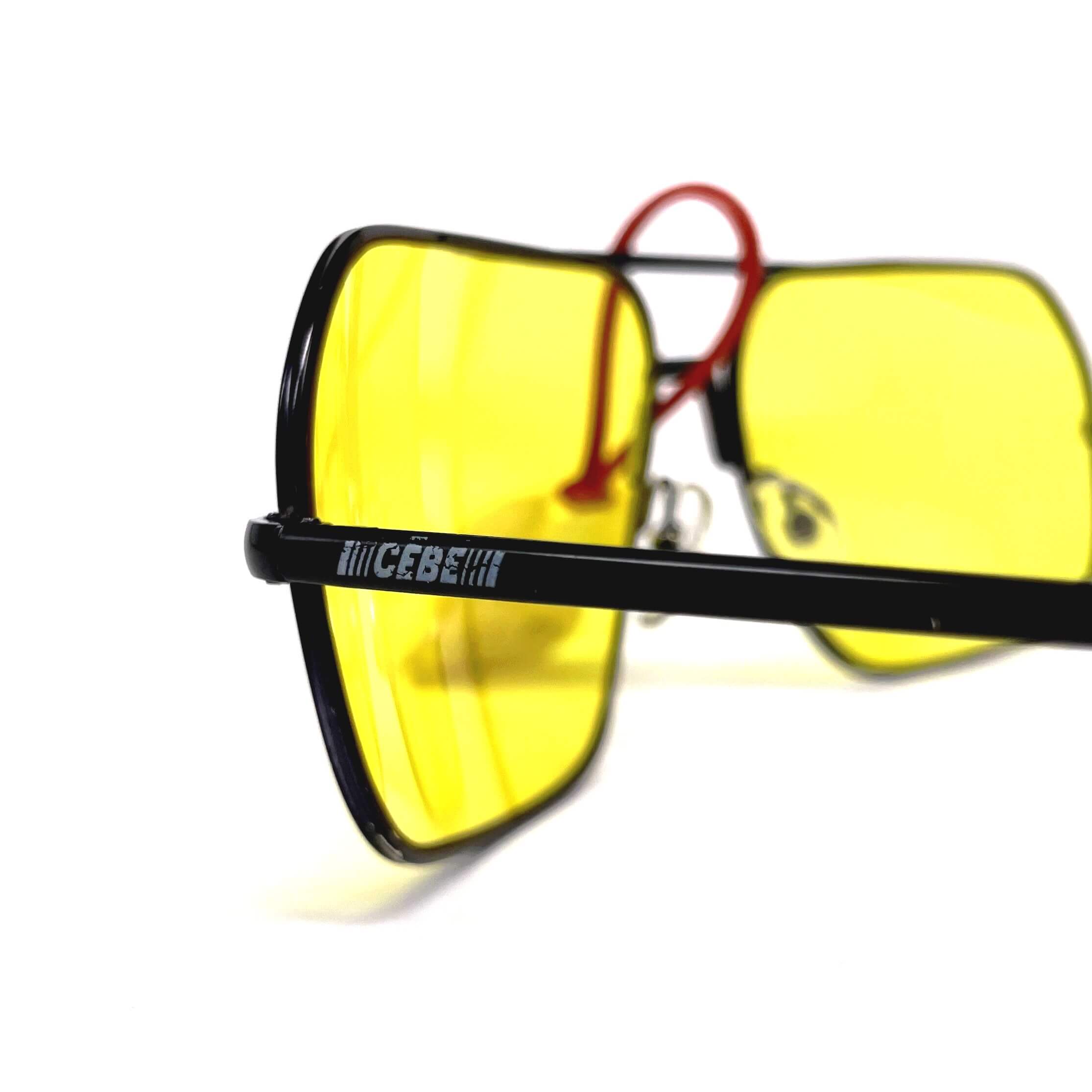 Vintage CEBE 270 kalichrome aviator designer sunglasses
