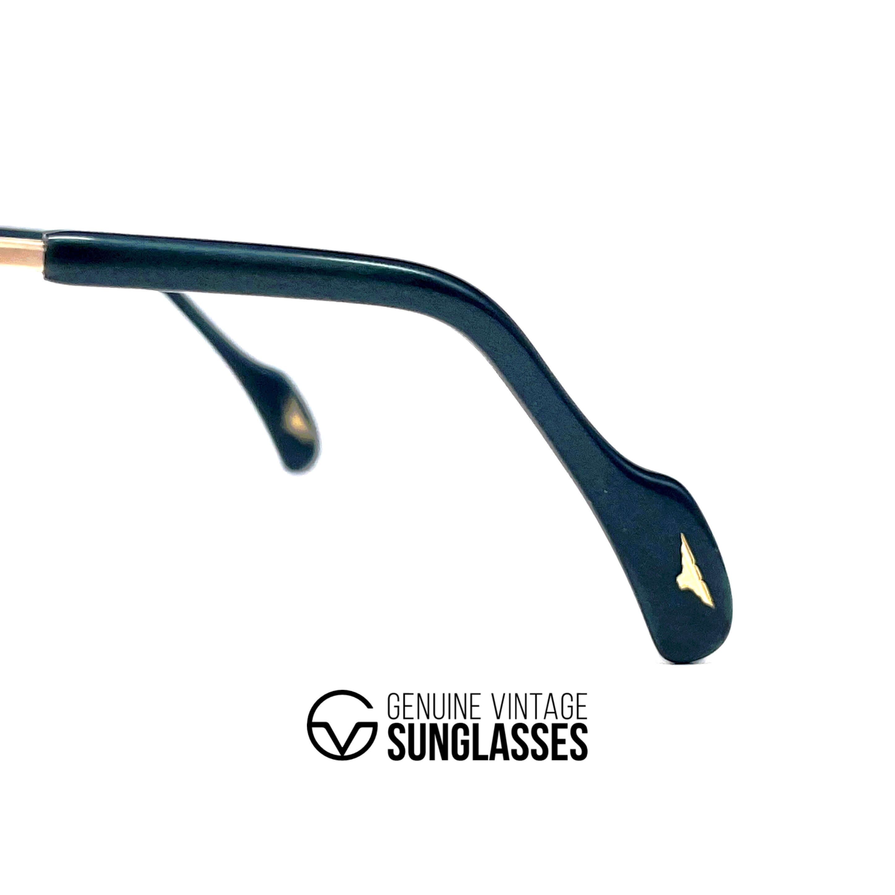 Vintage LONGINES 0154 METZLER rare designer aviator sunglasses