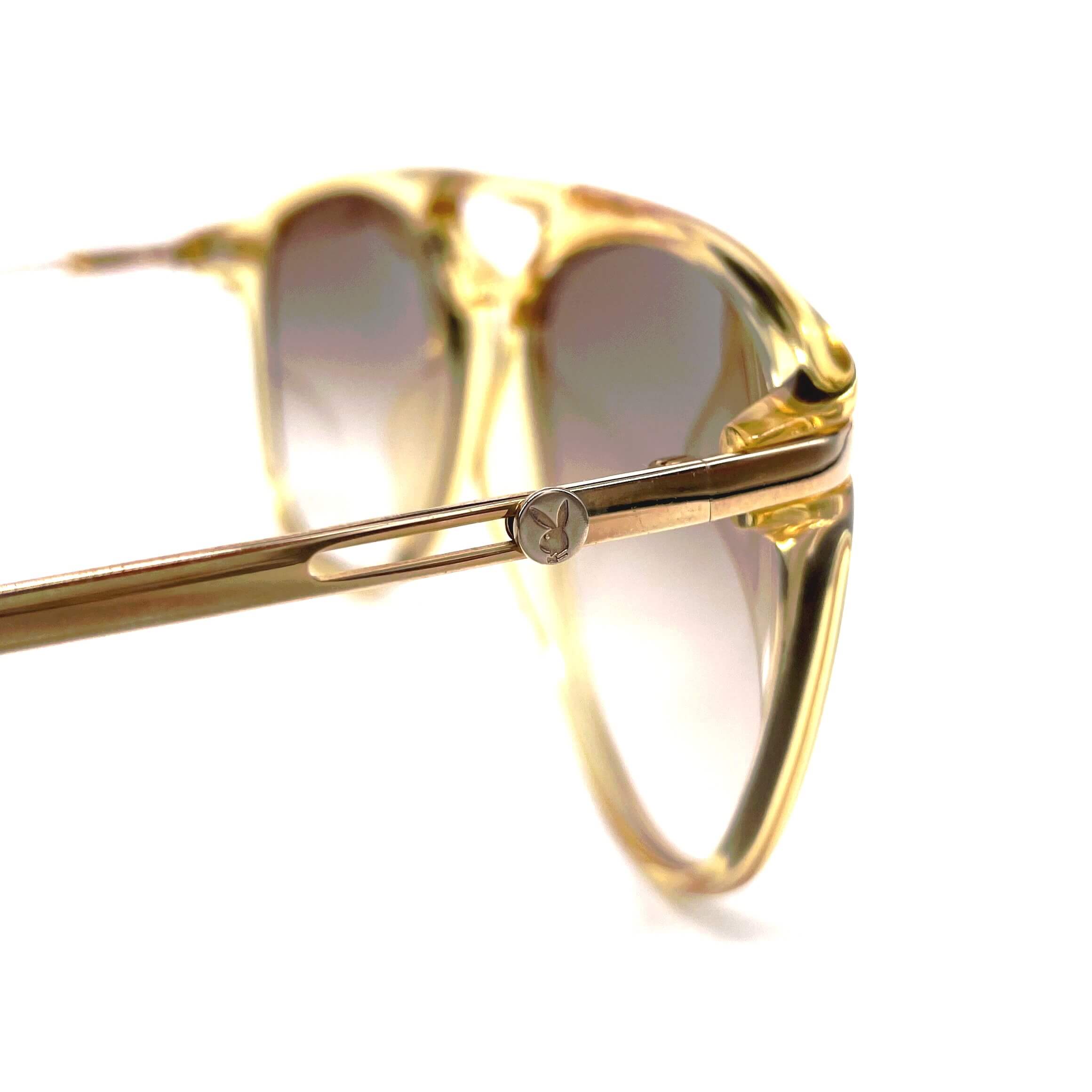 Vintage PLAYBOY 4667 aviator luxury sunglasses