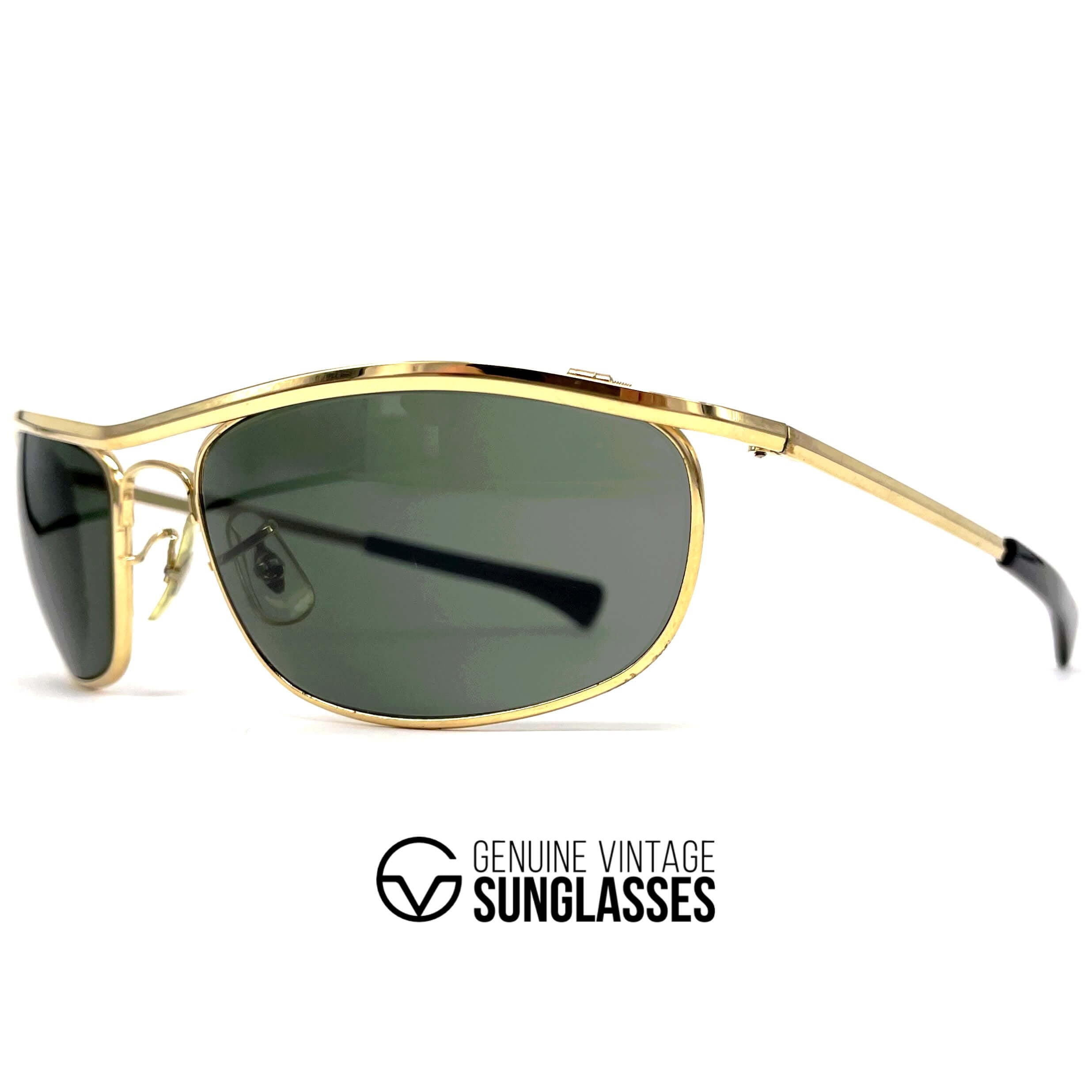 Vintage RAY-BAN Olympian I DLX Easy Rider gold mineral sunglasses